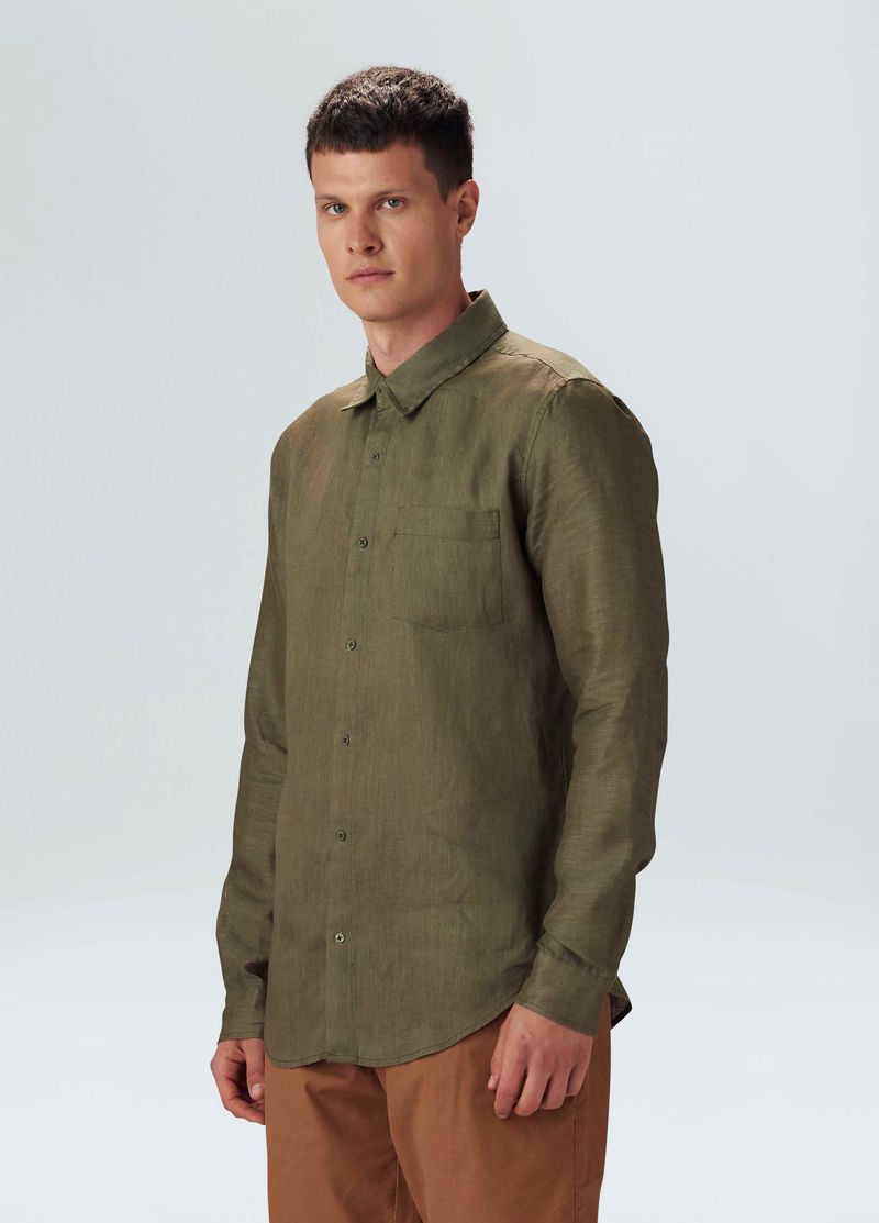 camisa masc classic linen ml