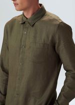 camisa masc classic linen ml
