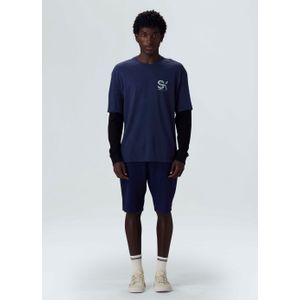 Basic linen tailored shorts