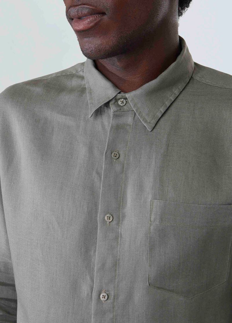 CAMISA MASC CLASSIC LINEN ML