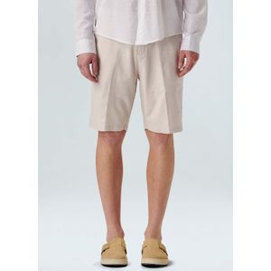 Basic linen tailored shorts
