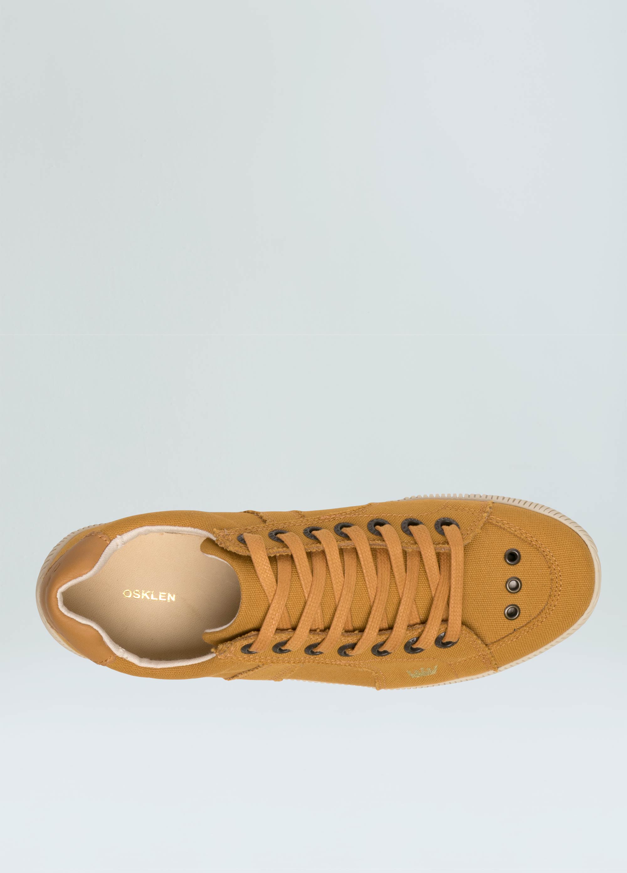 Mens riva mochrome canvas sneakers
