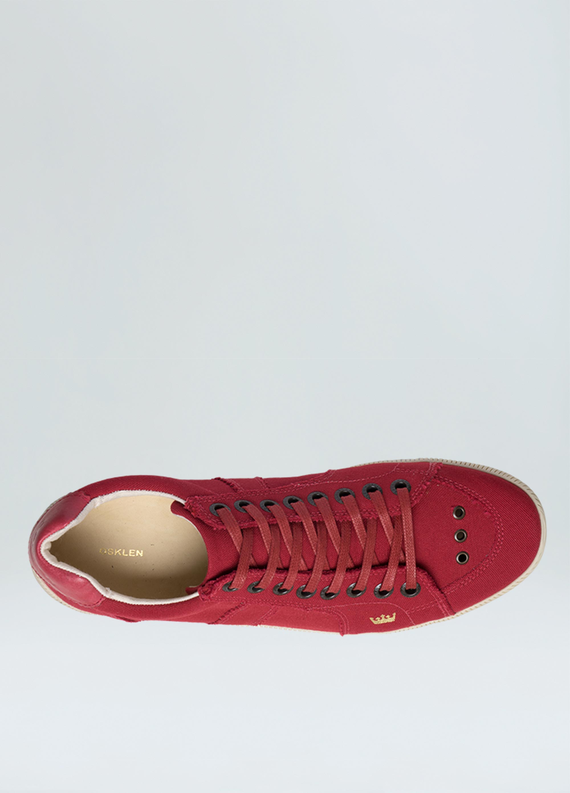 Mens riva mochrome canvas sneakers