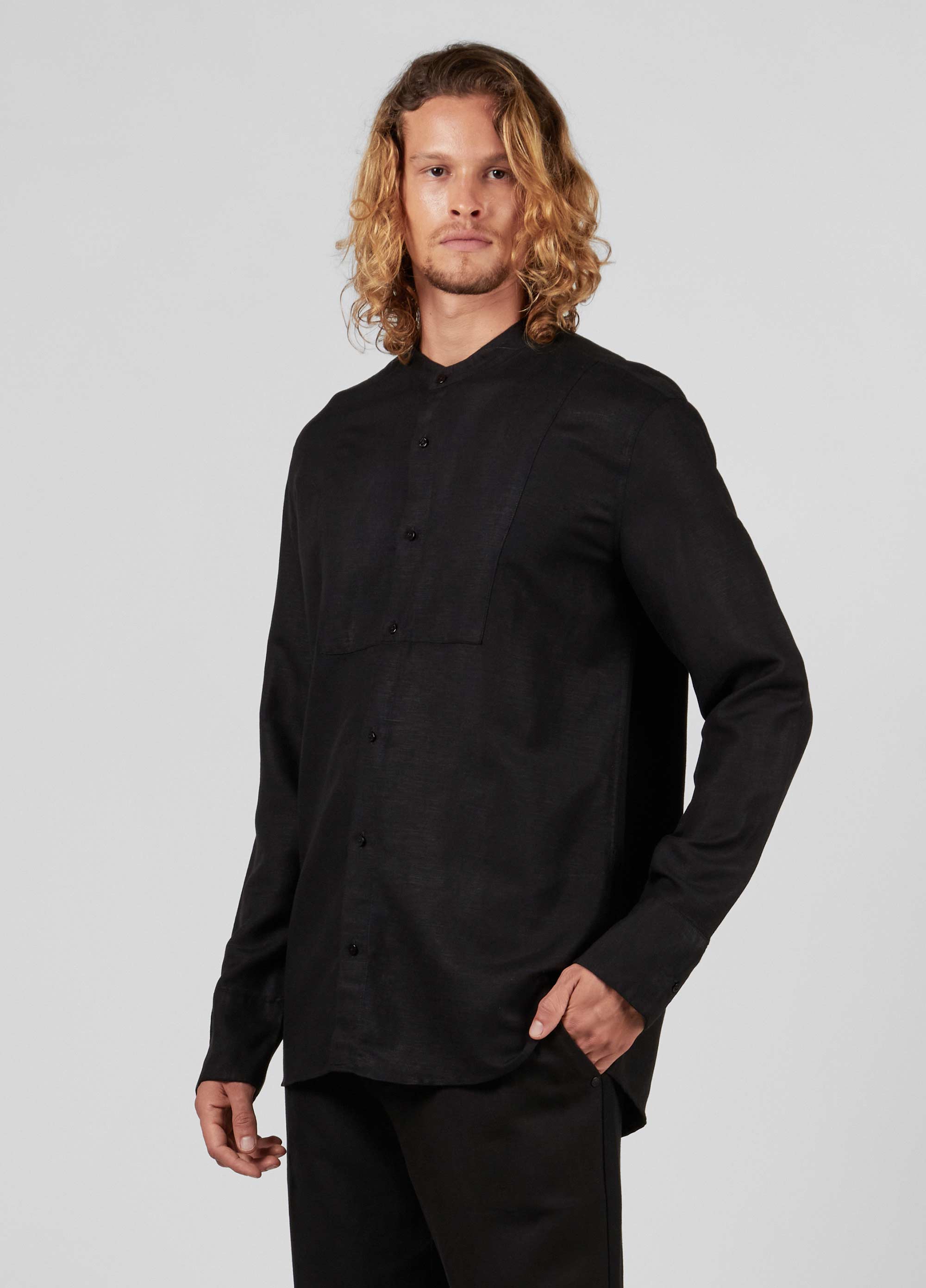 Underlayer smock shirt