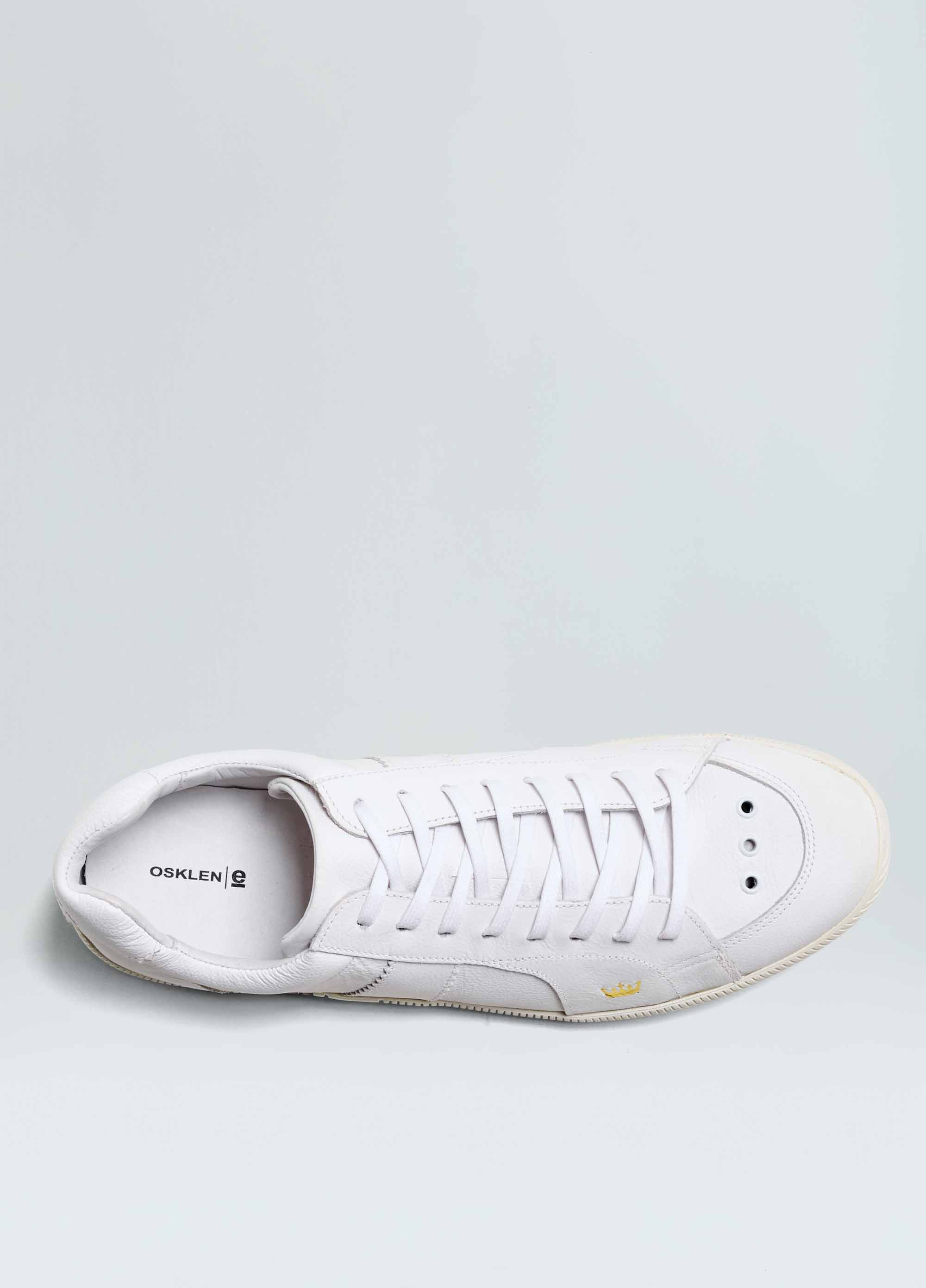 Mens riva white sneakers