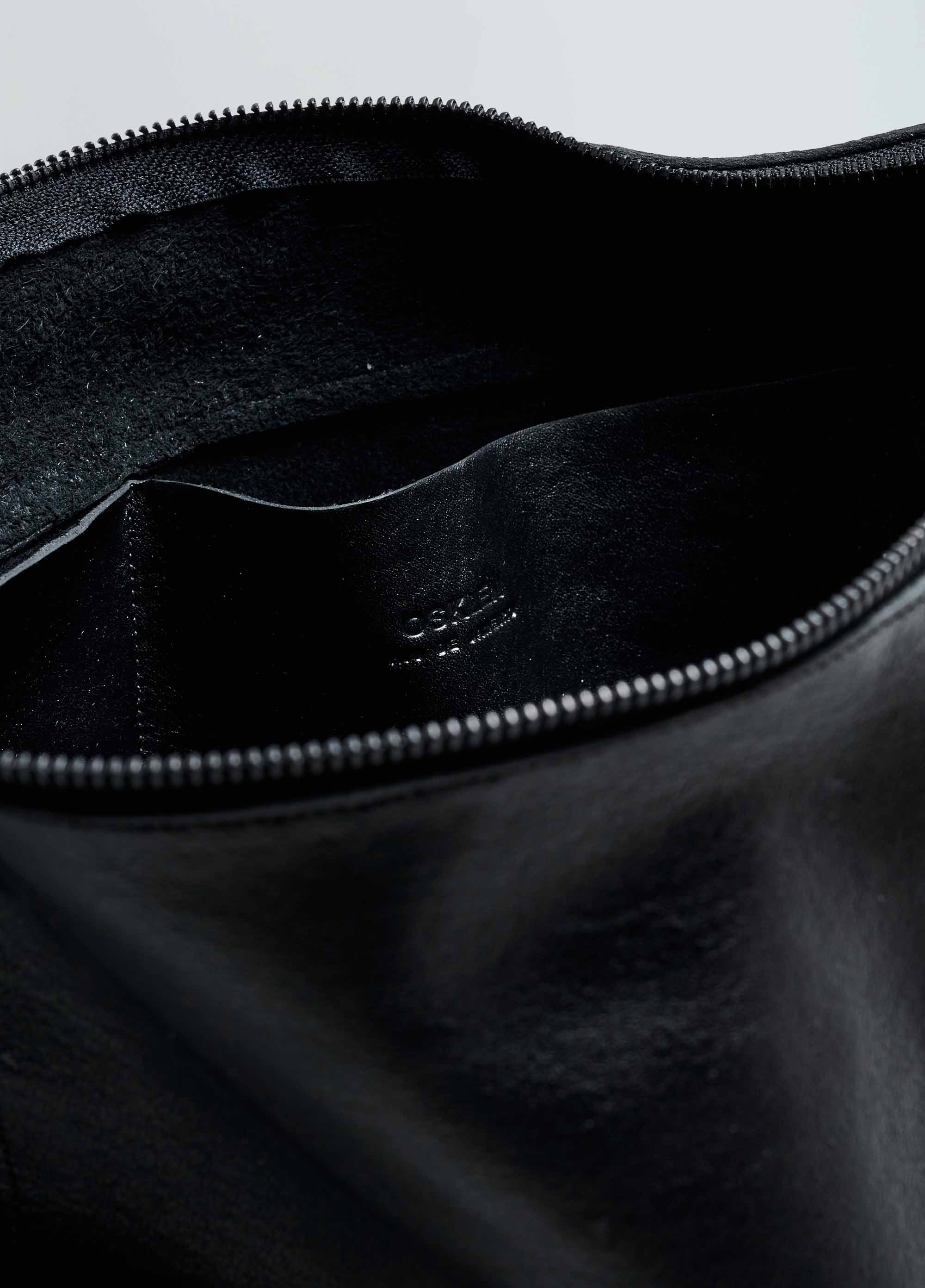 E-basics crossbody leather bag