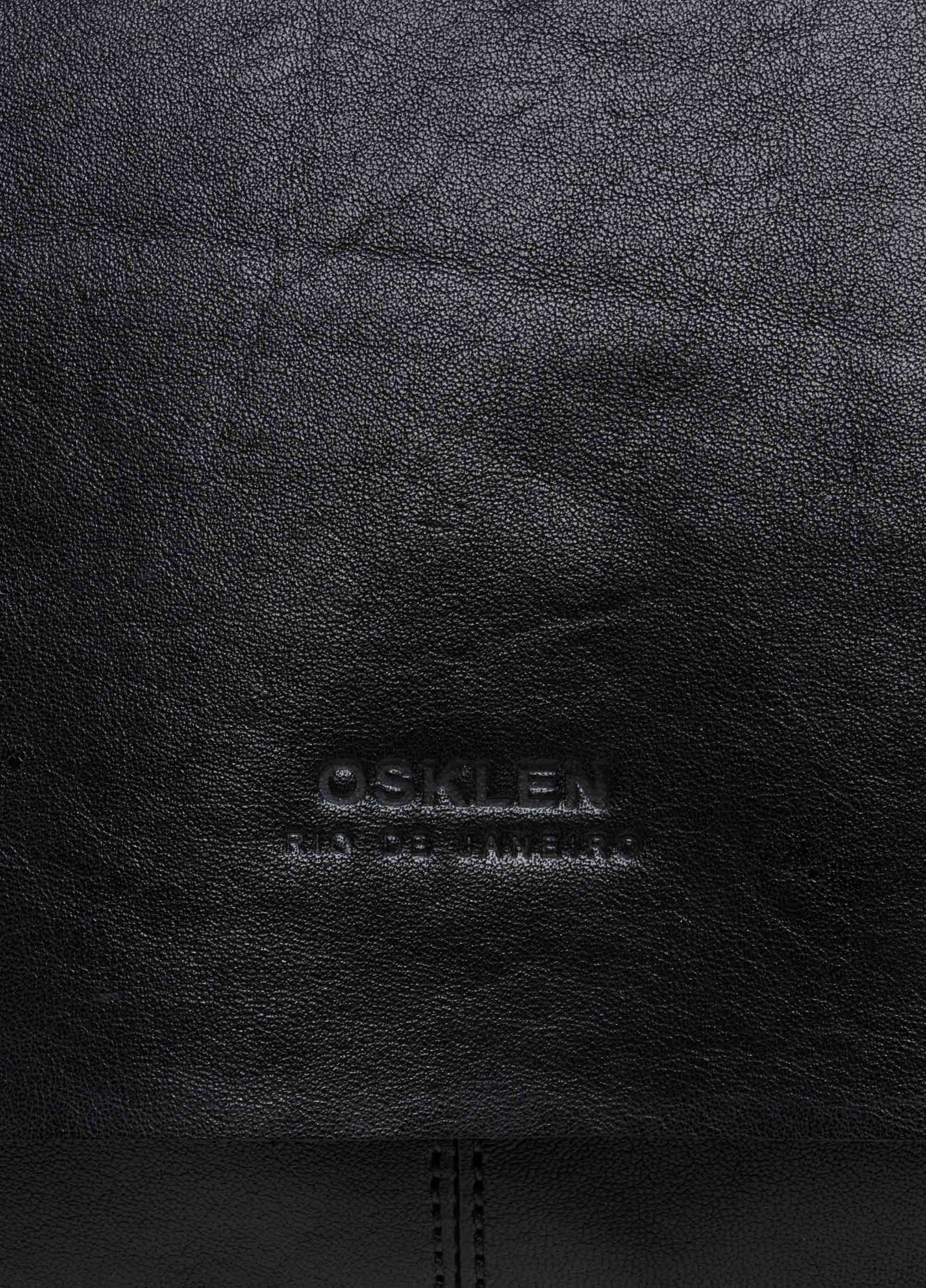E-basics crossbody leather bag