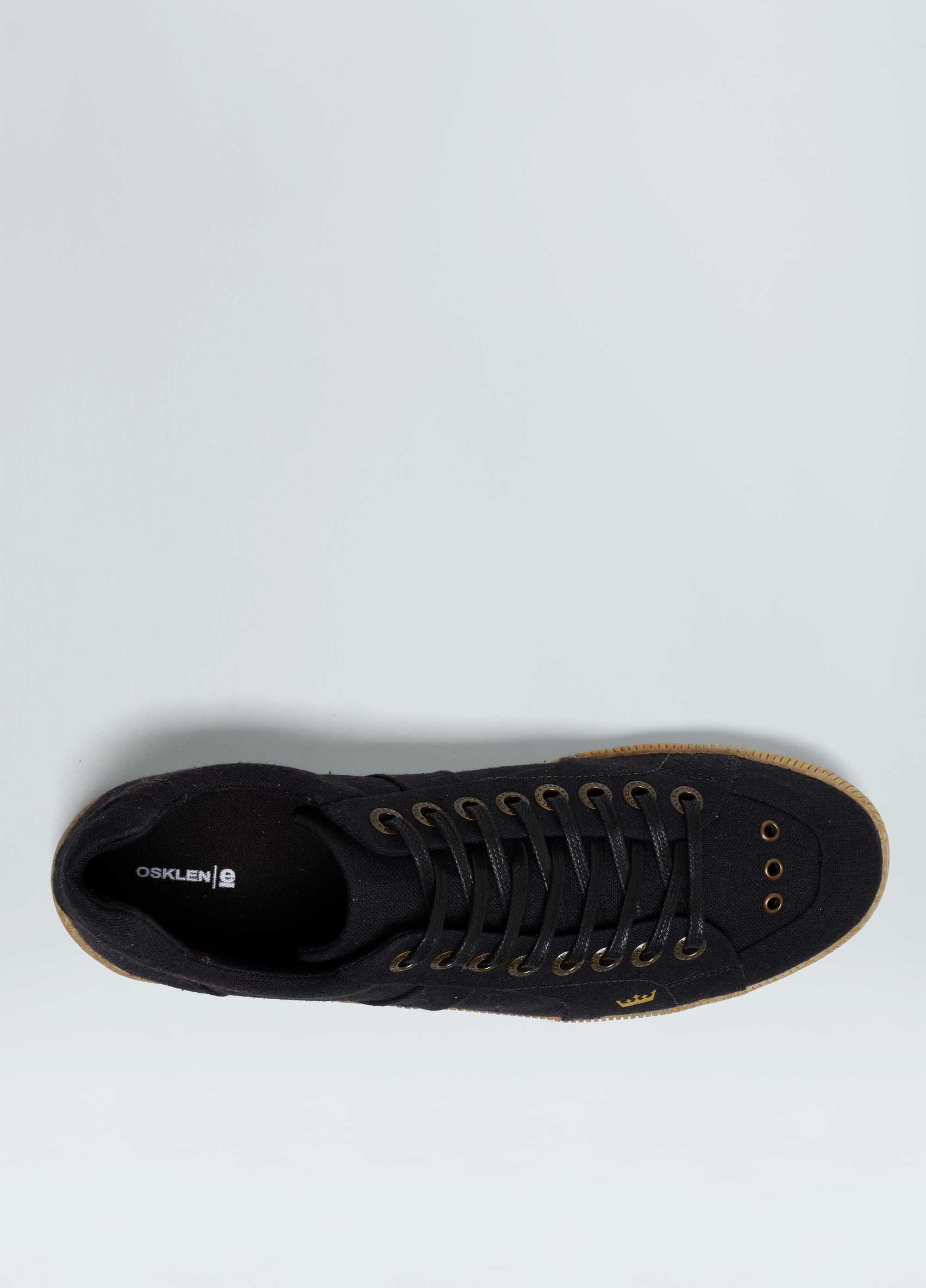 Mens soft eco canvas riva sneakers