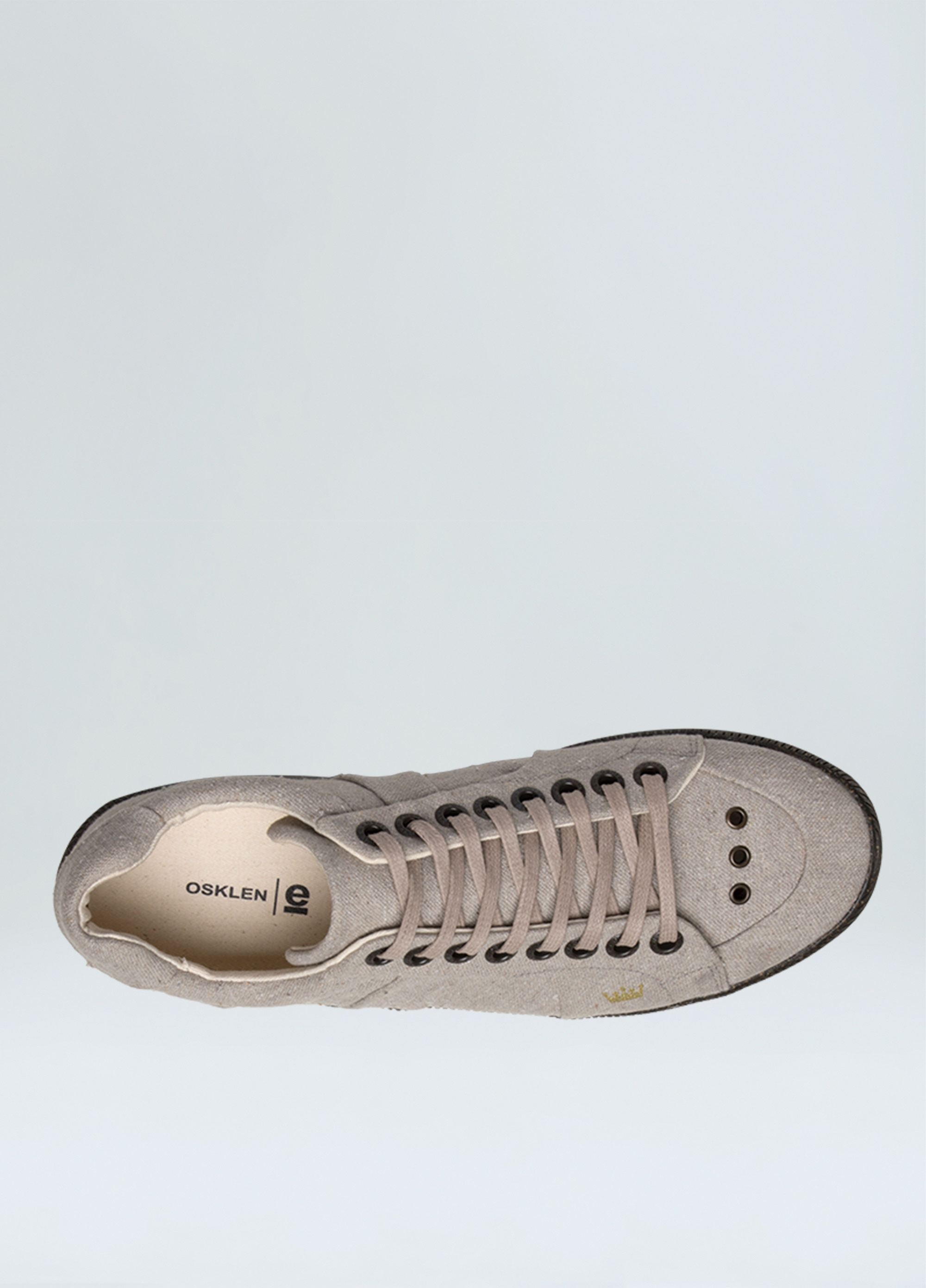 Mens soft eco canvas riva sneakers