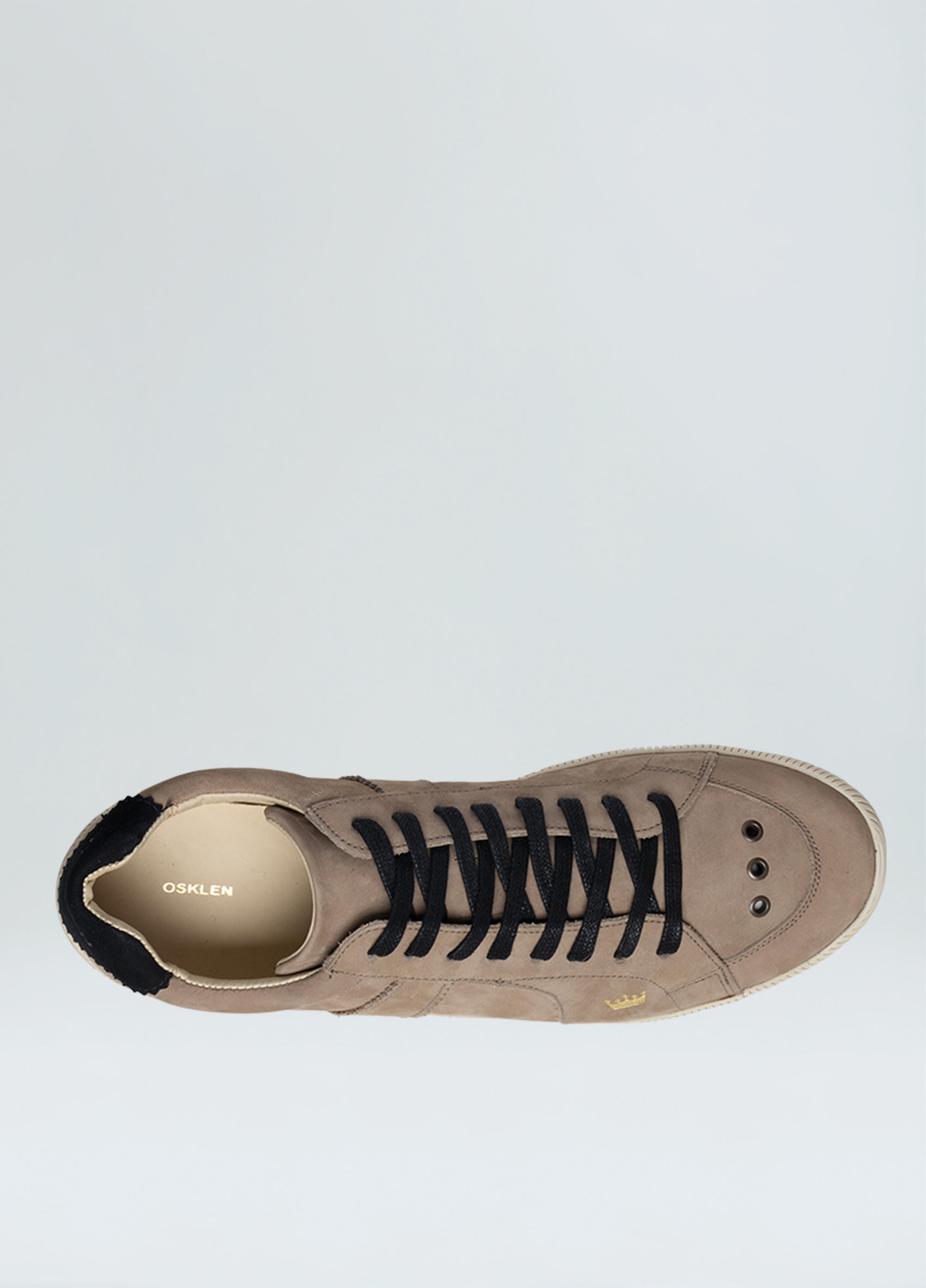 Mens light riva nobuck senakers