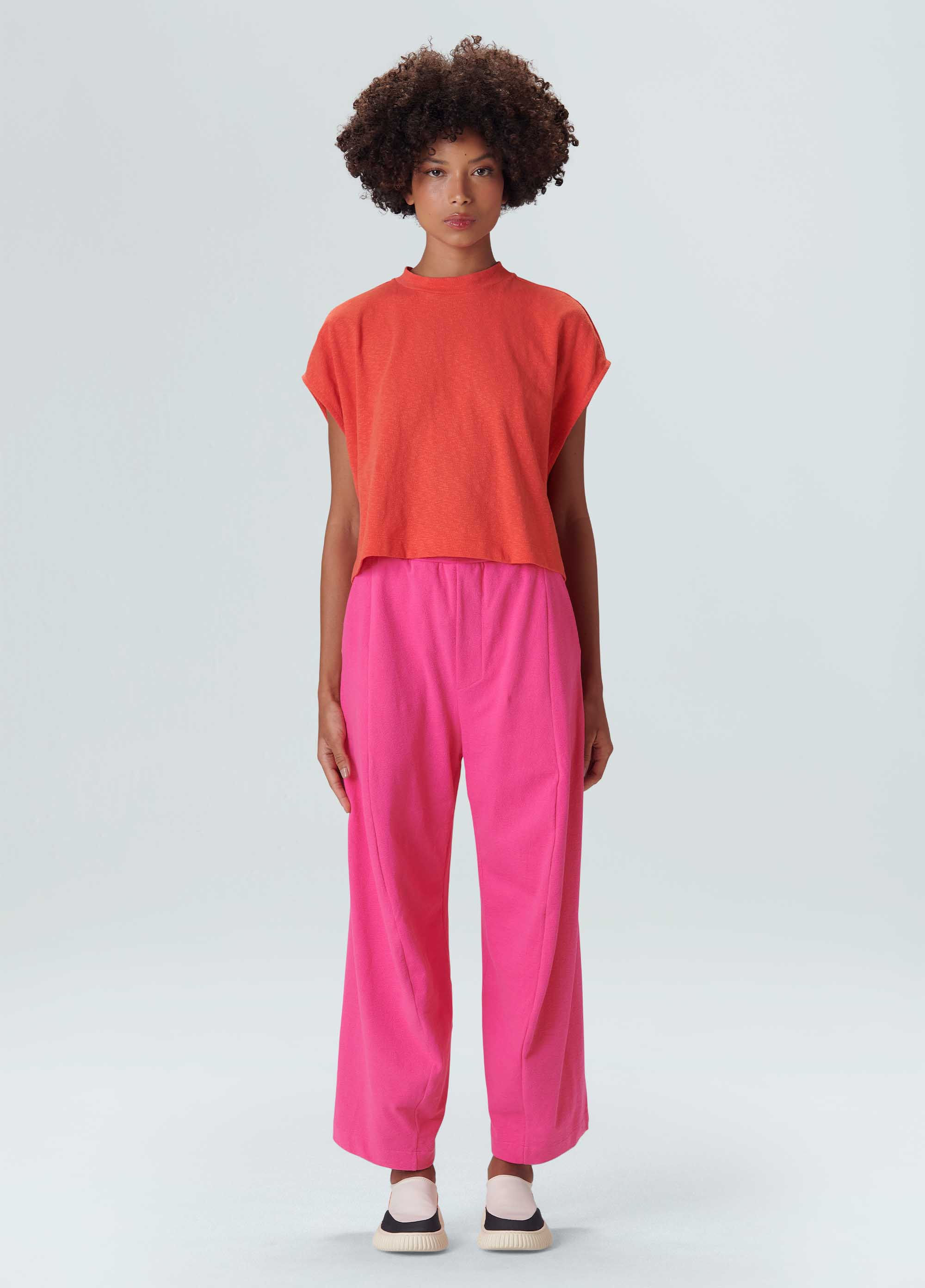 Rustic cool shape pants