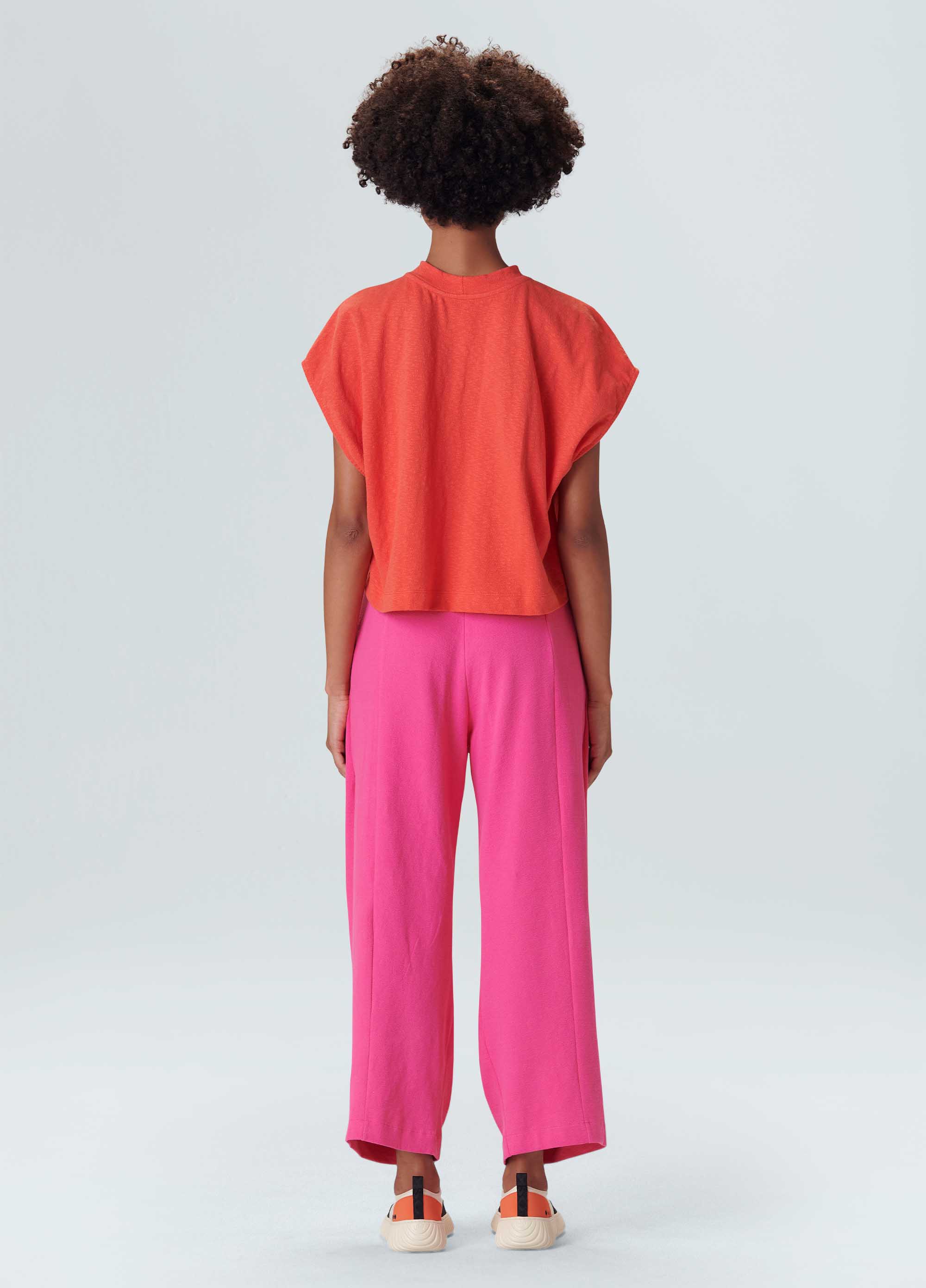 Rustic cool shape pants
