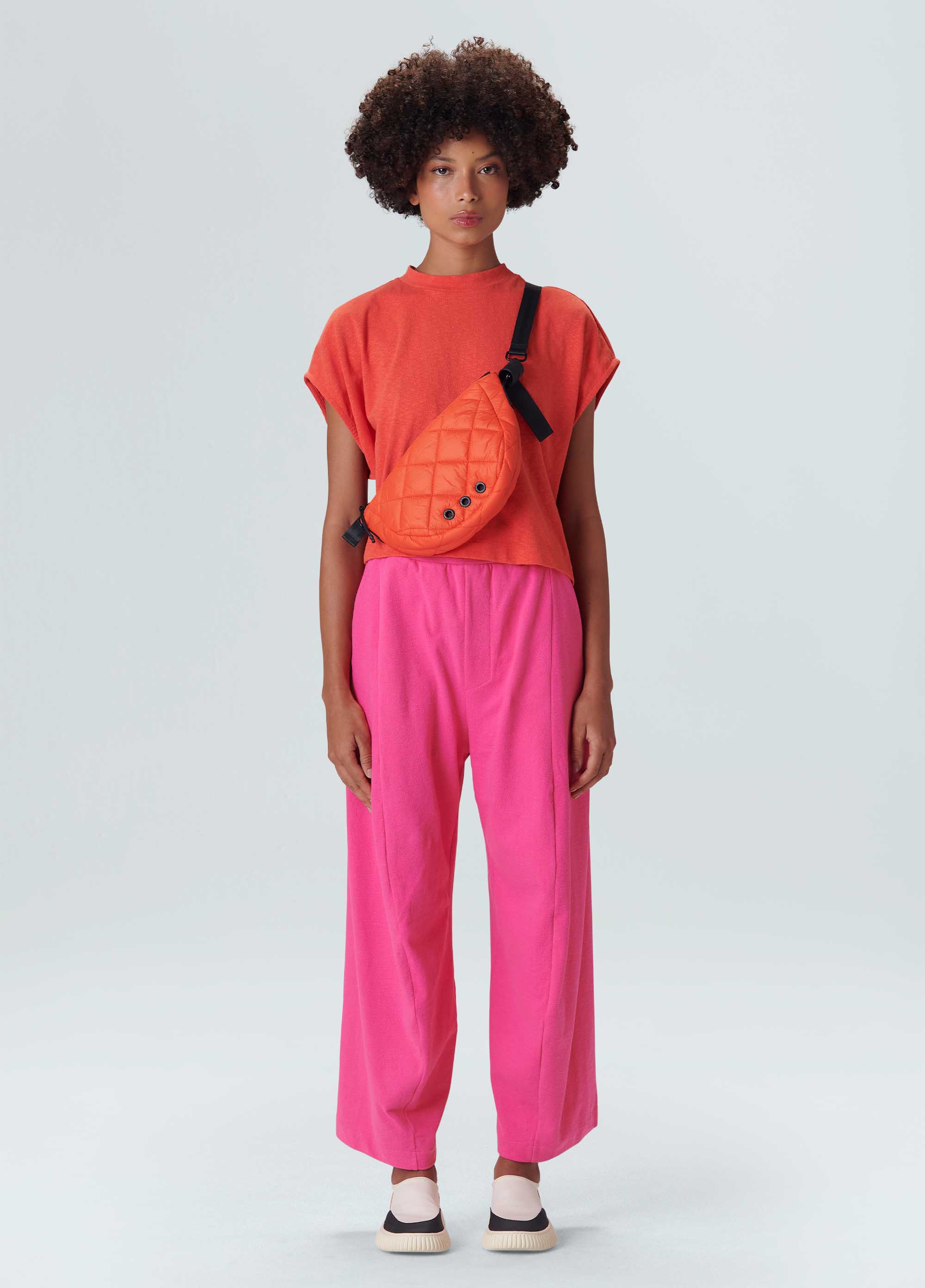 Rustic cool shape pants