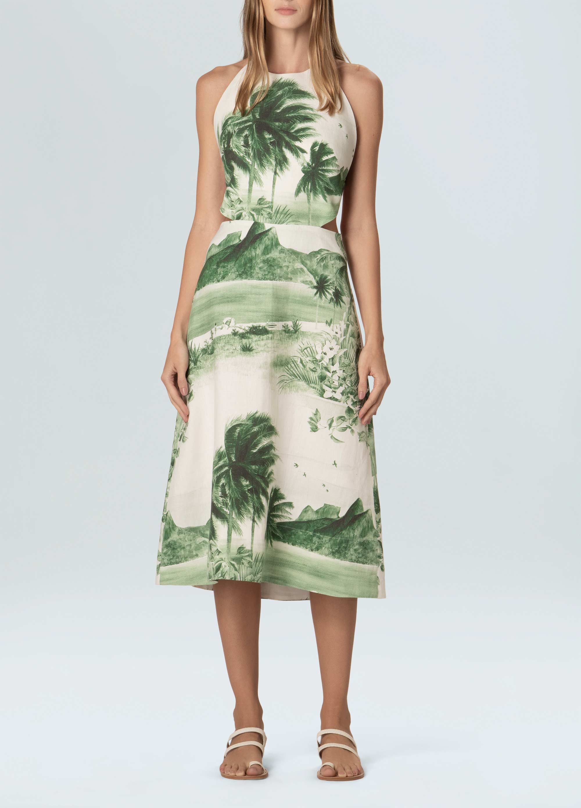 Rj green dress
