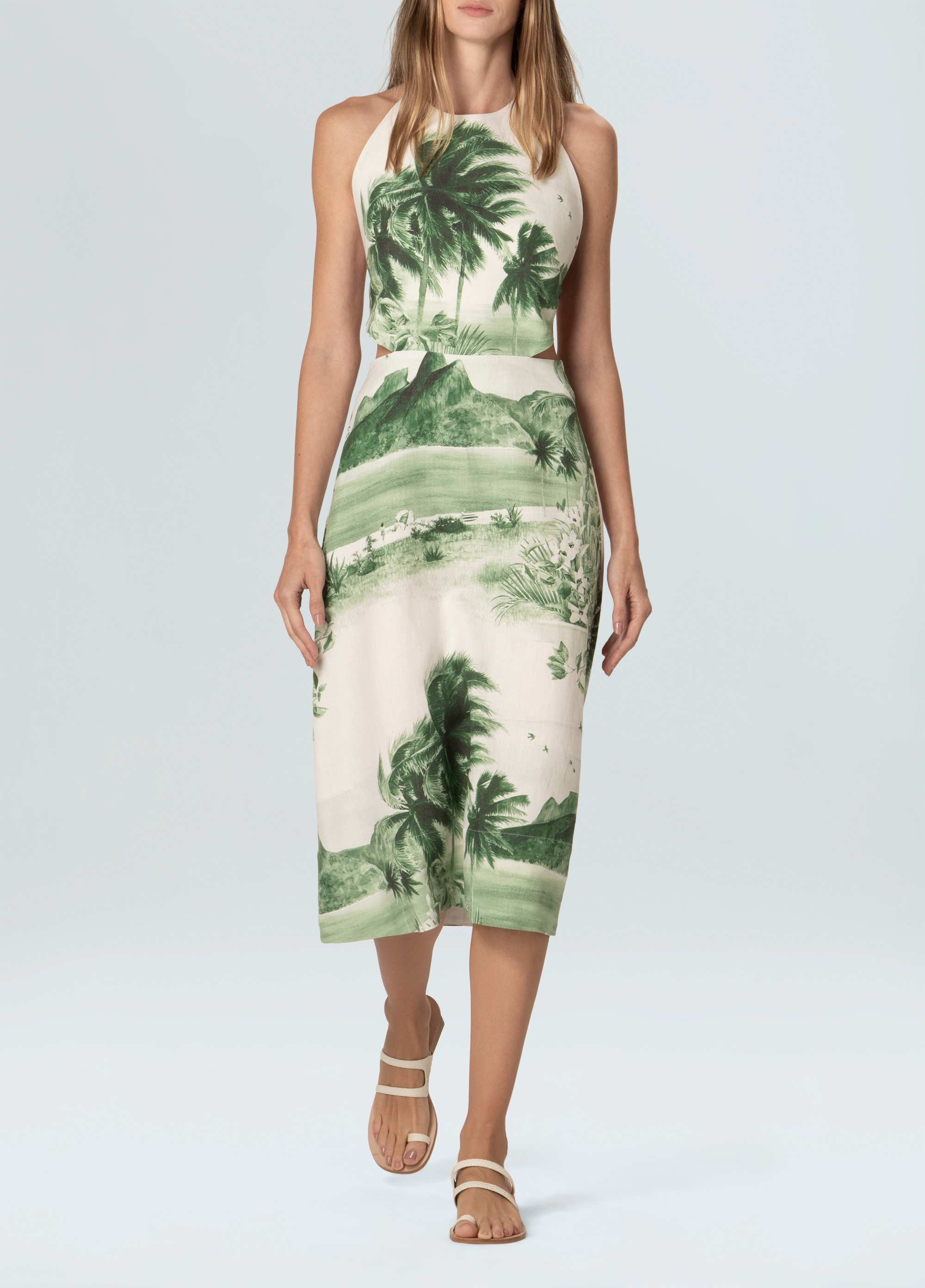 Rj green dress