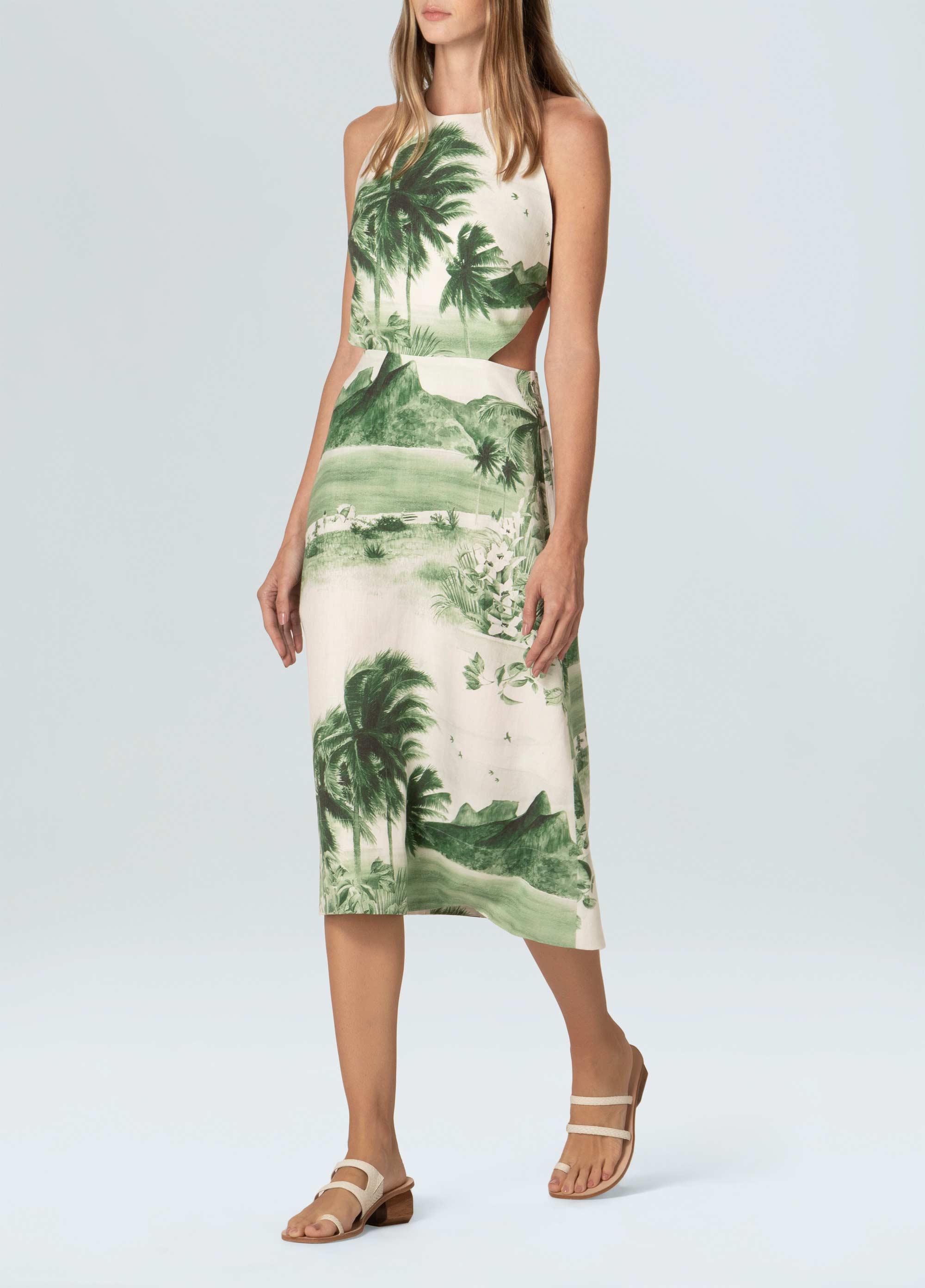 Rj green dress