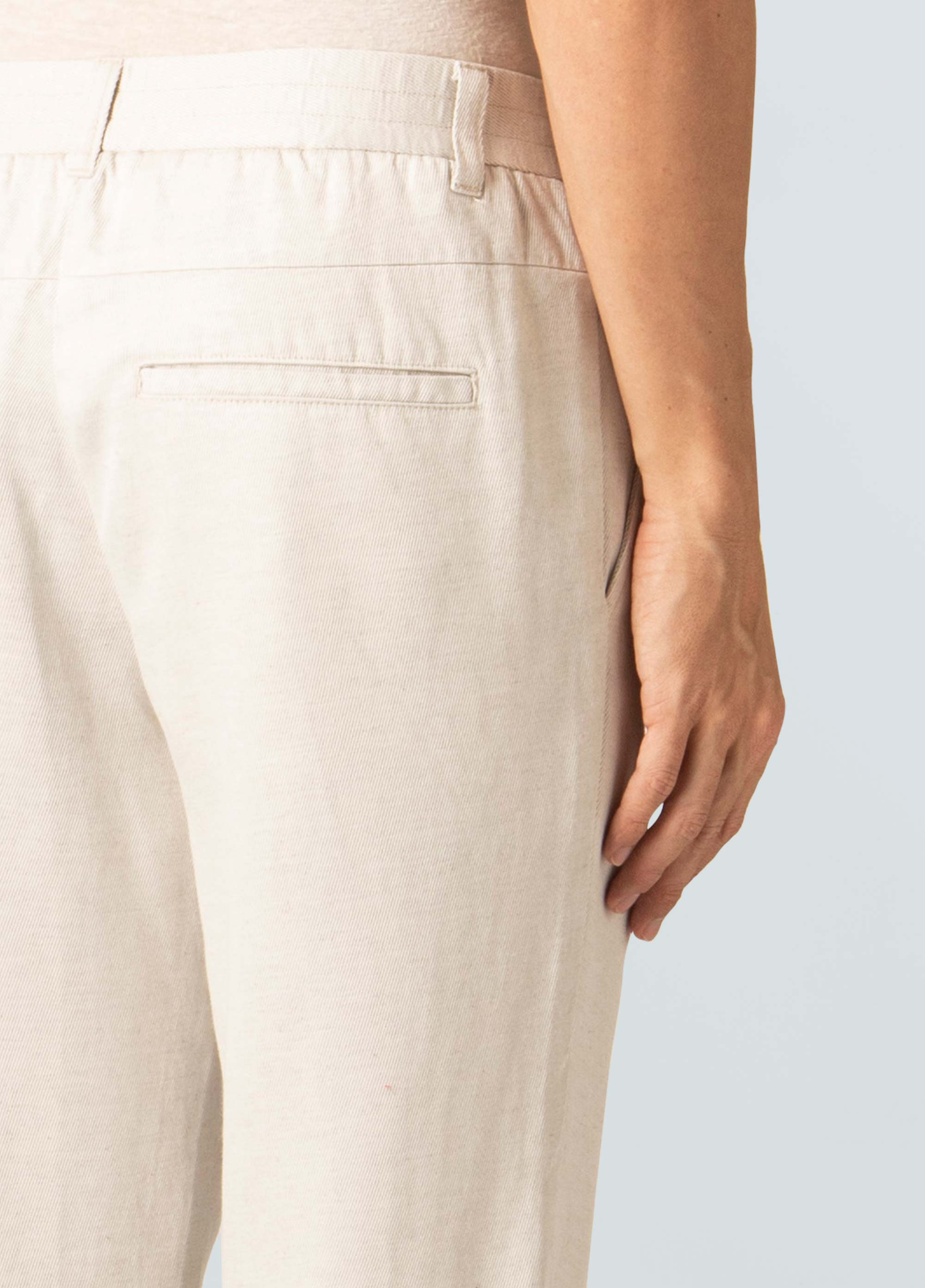 Mens rustic twill tapered pants