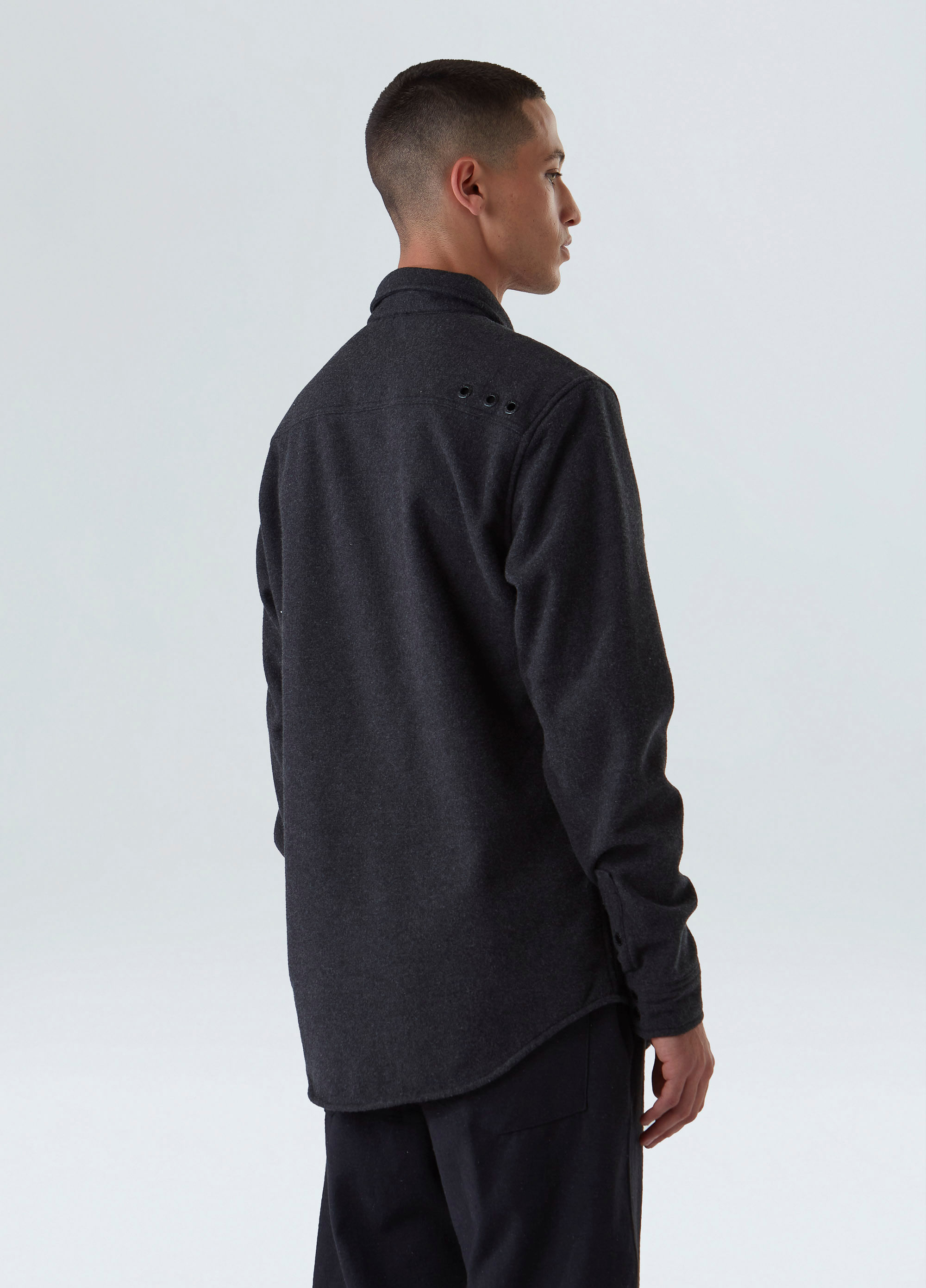 OVERSHIRT MASCULINA MESCLA