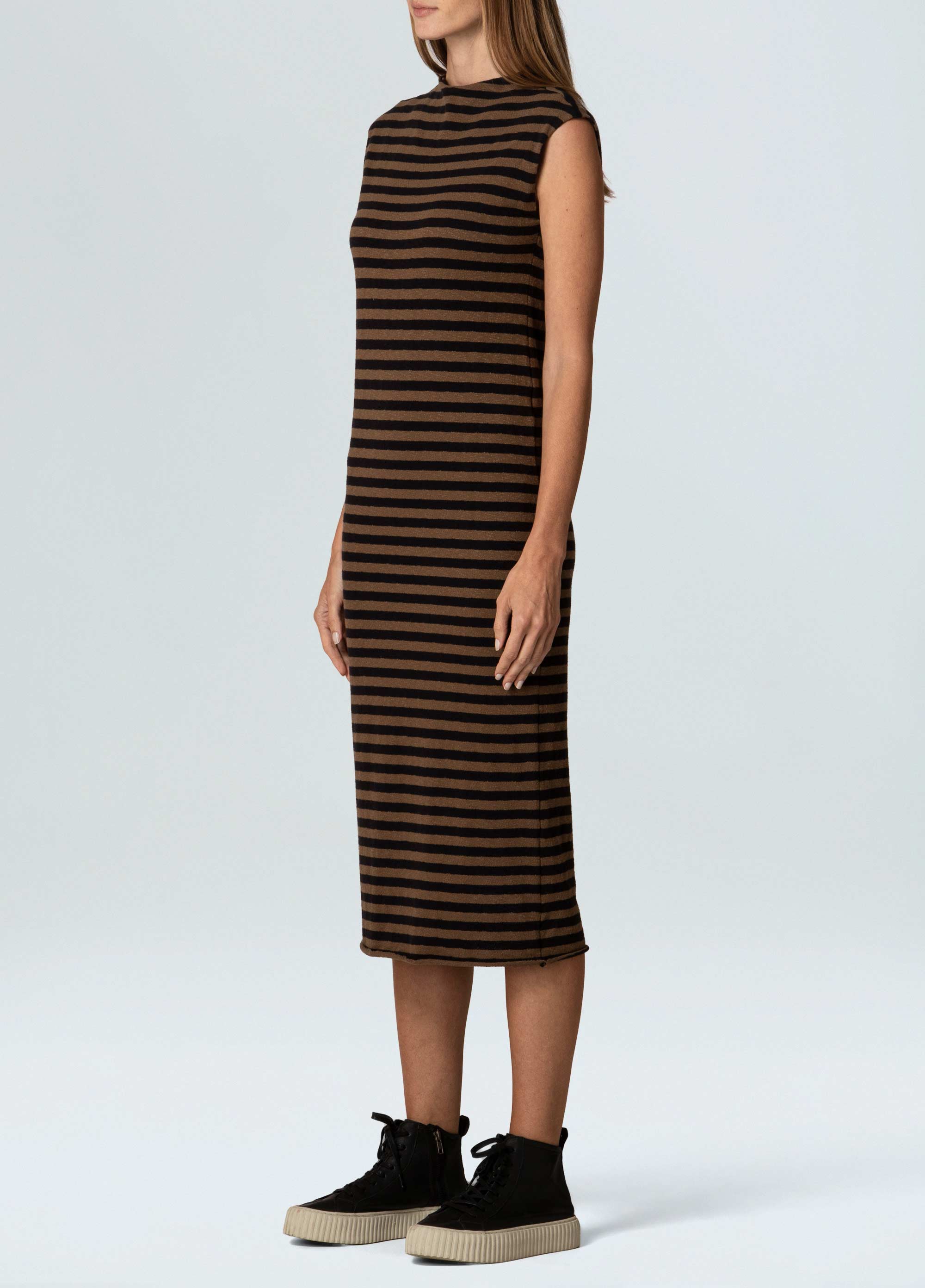 Rusty donnie stripe fit dress