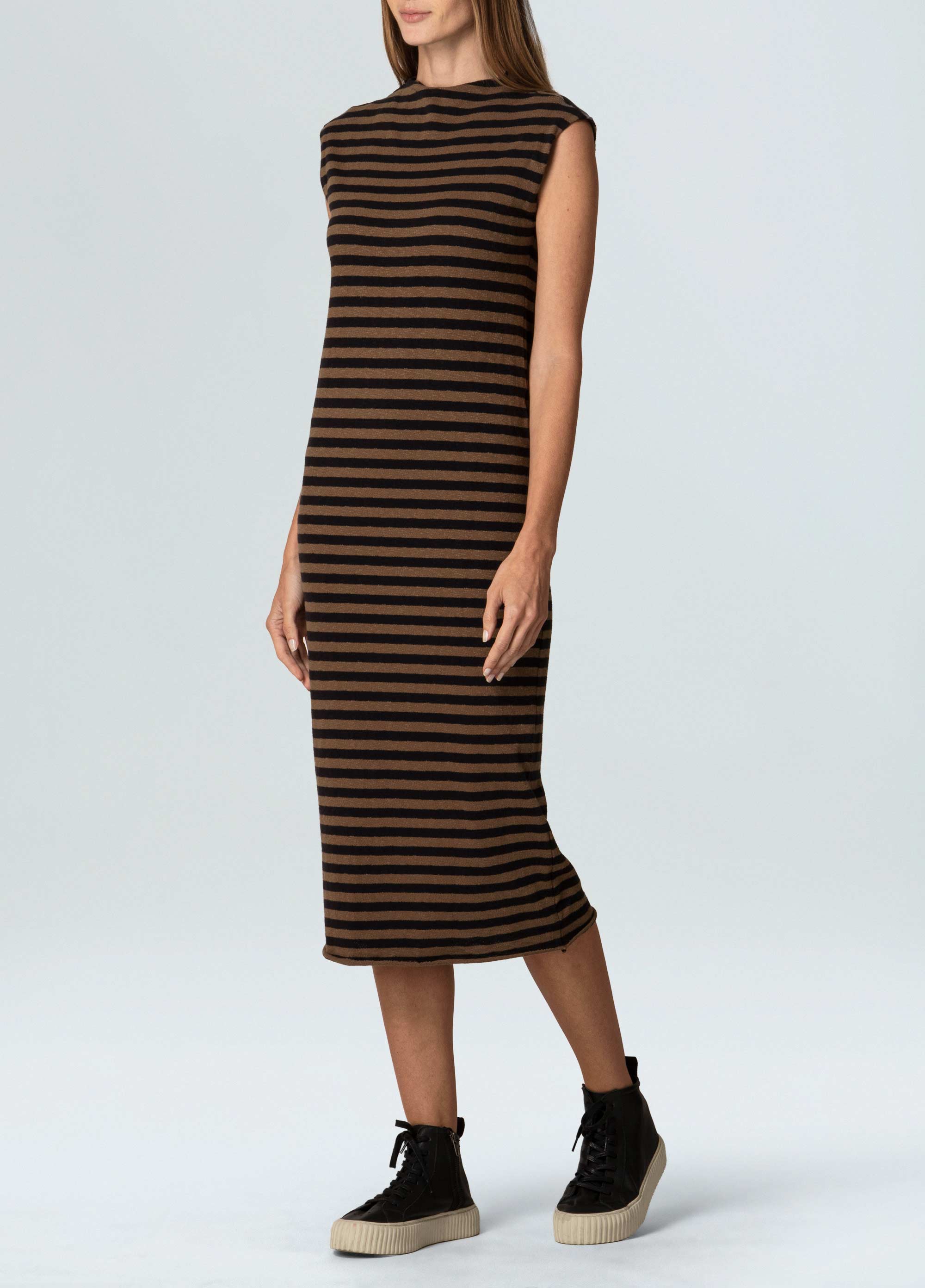 Rusty donnie stripe fit dress