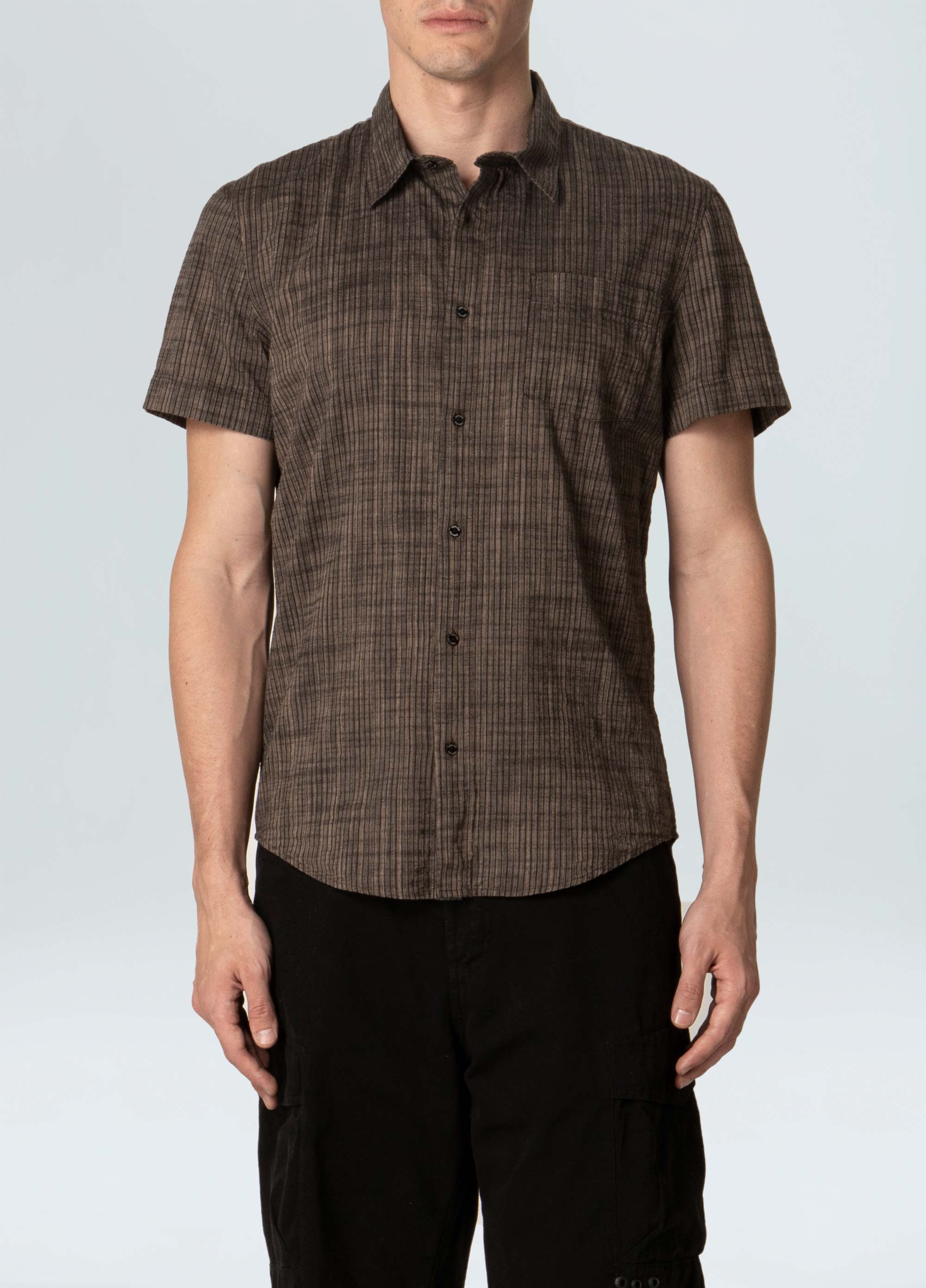 Rough stripes axel ss shirt