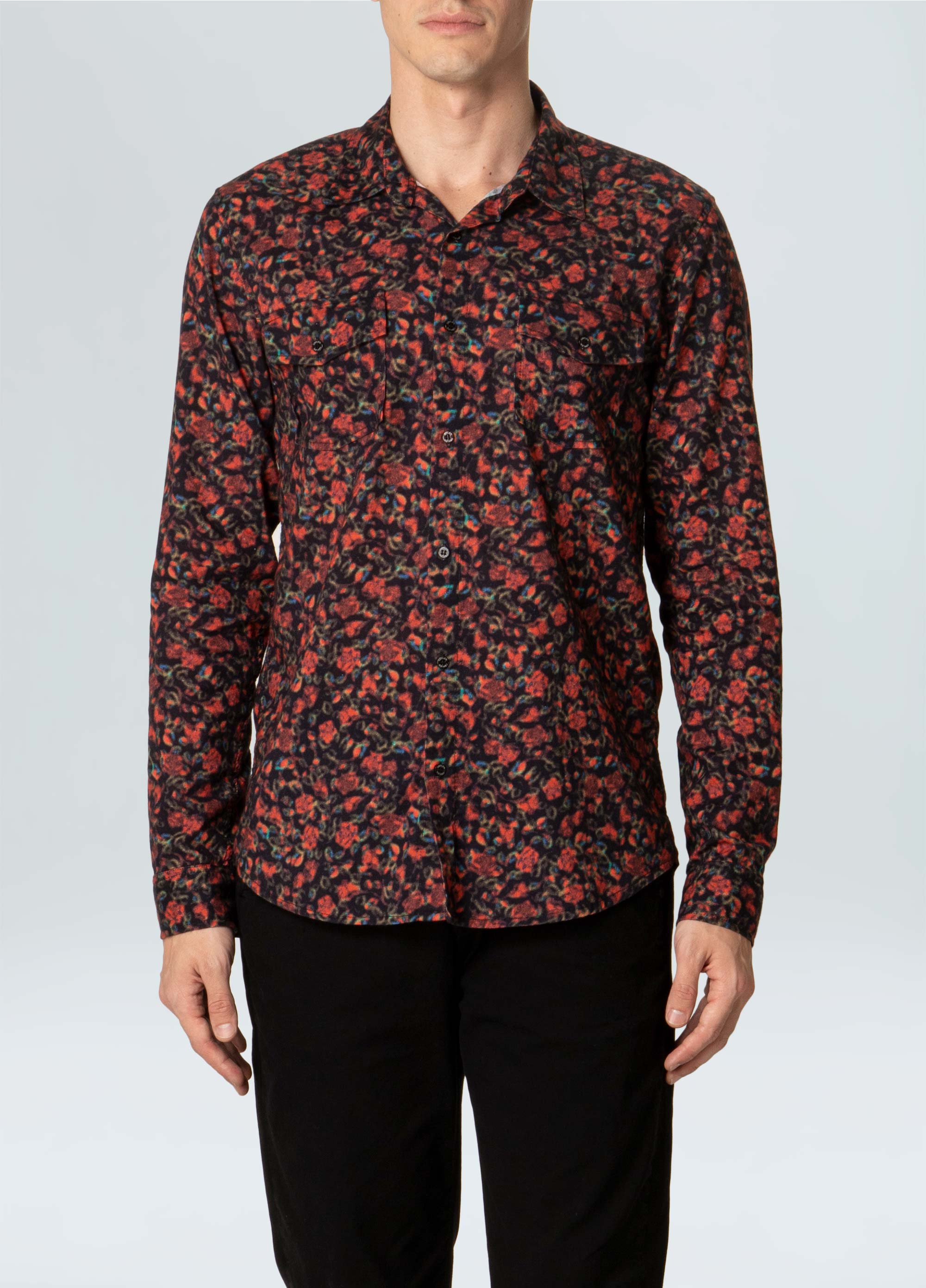 Rosalia blur mini ls shirt