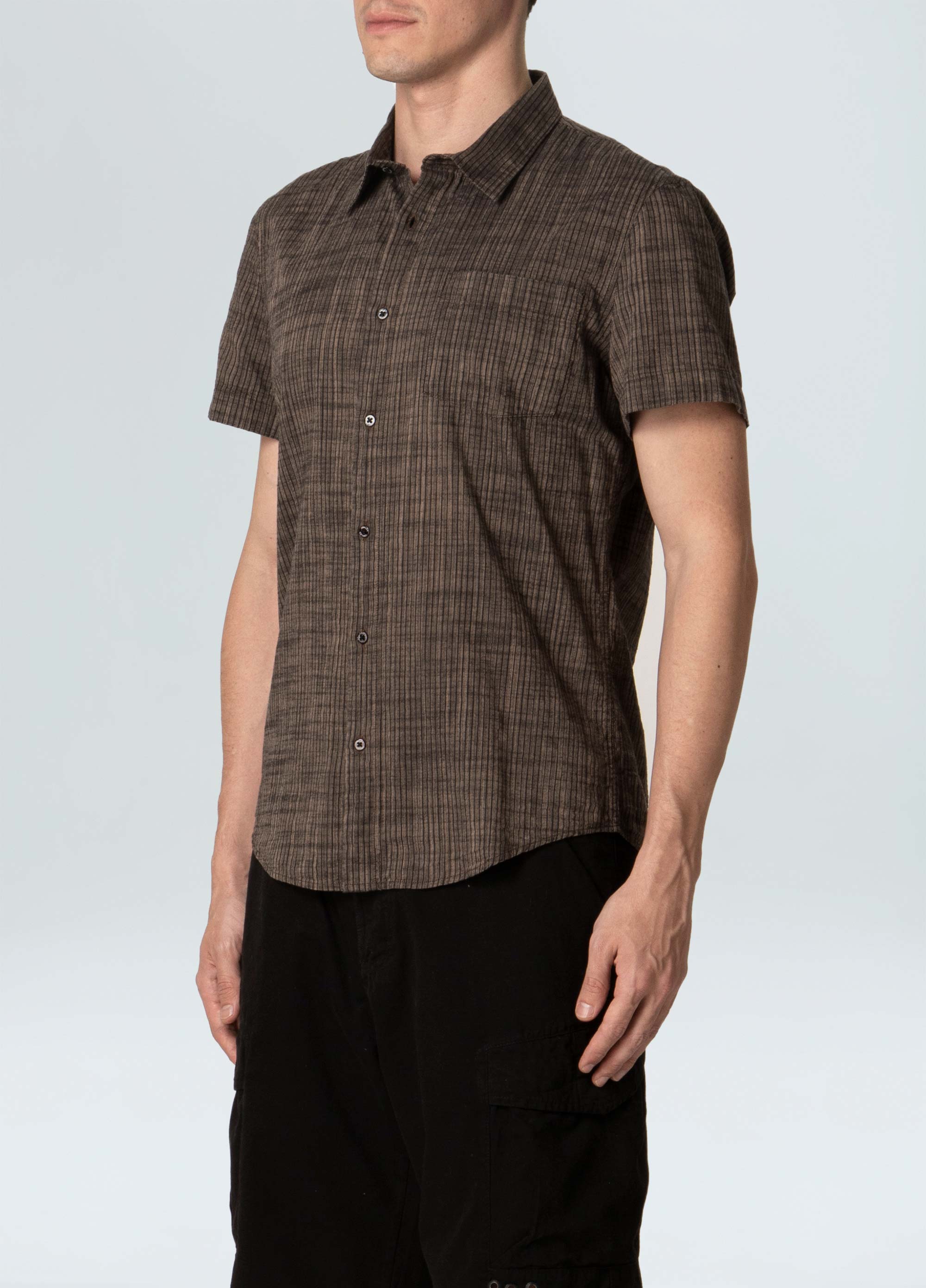 Rough stripes axel ss shirt