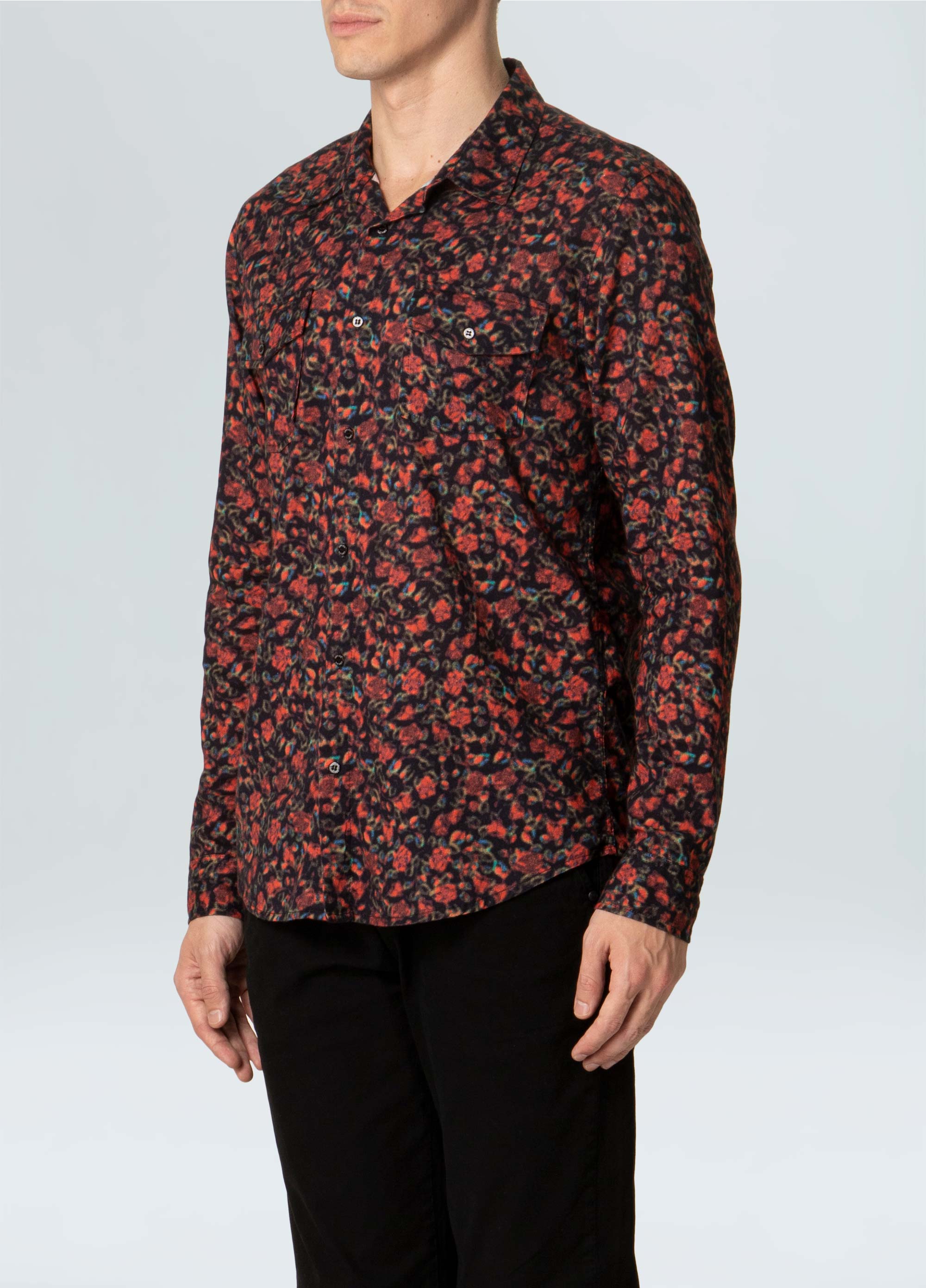 Rosalia blur mini ls shirt