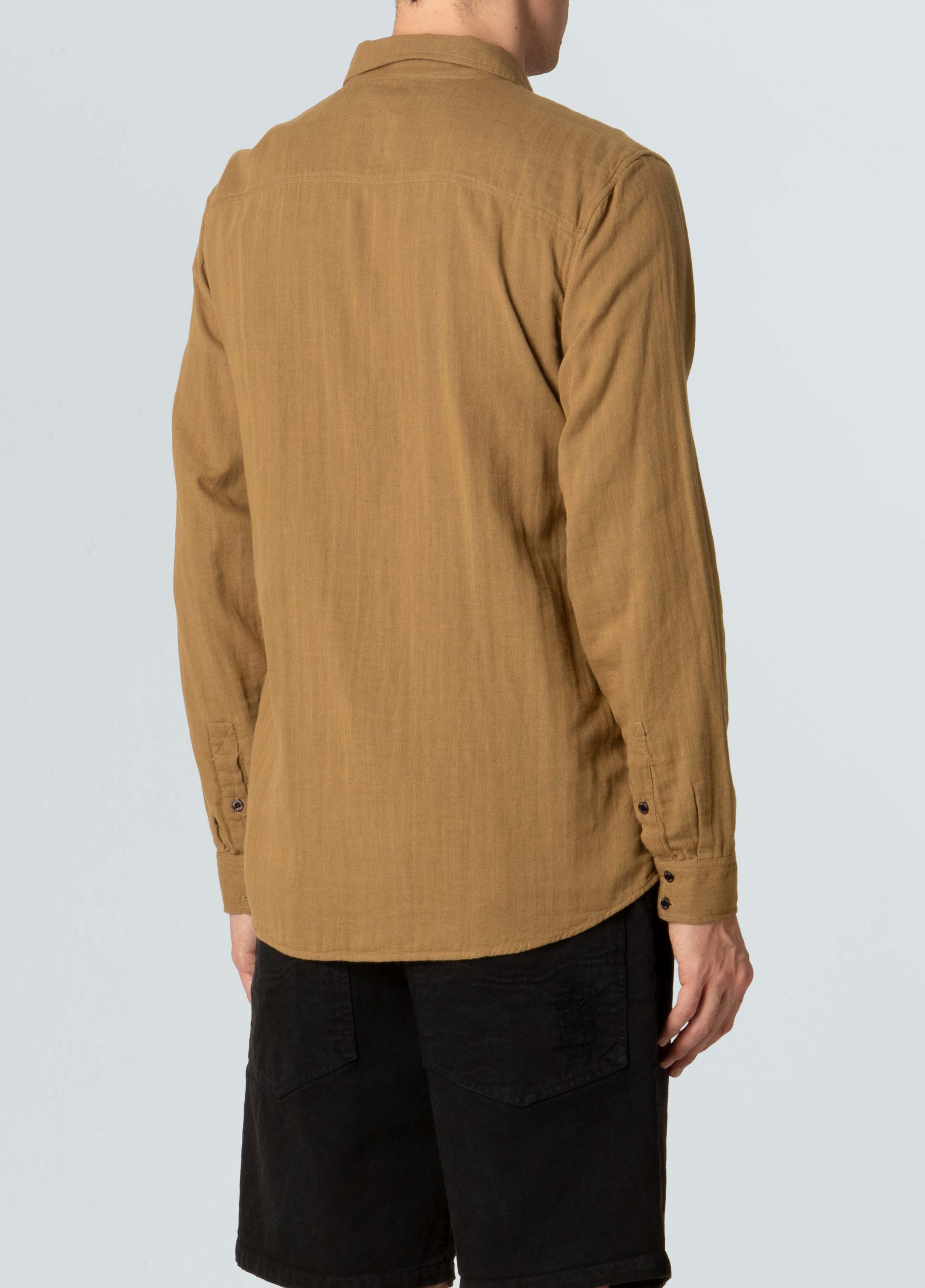 Mens twin gauze shirt (ls)