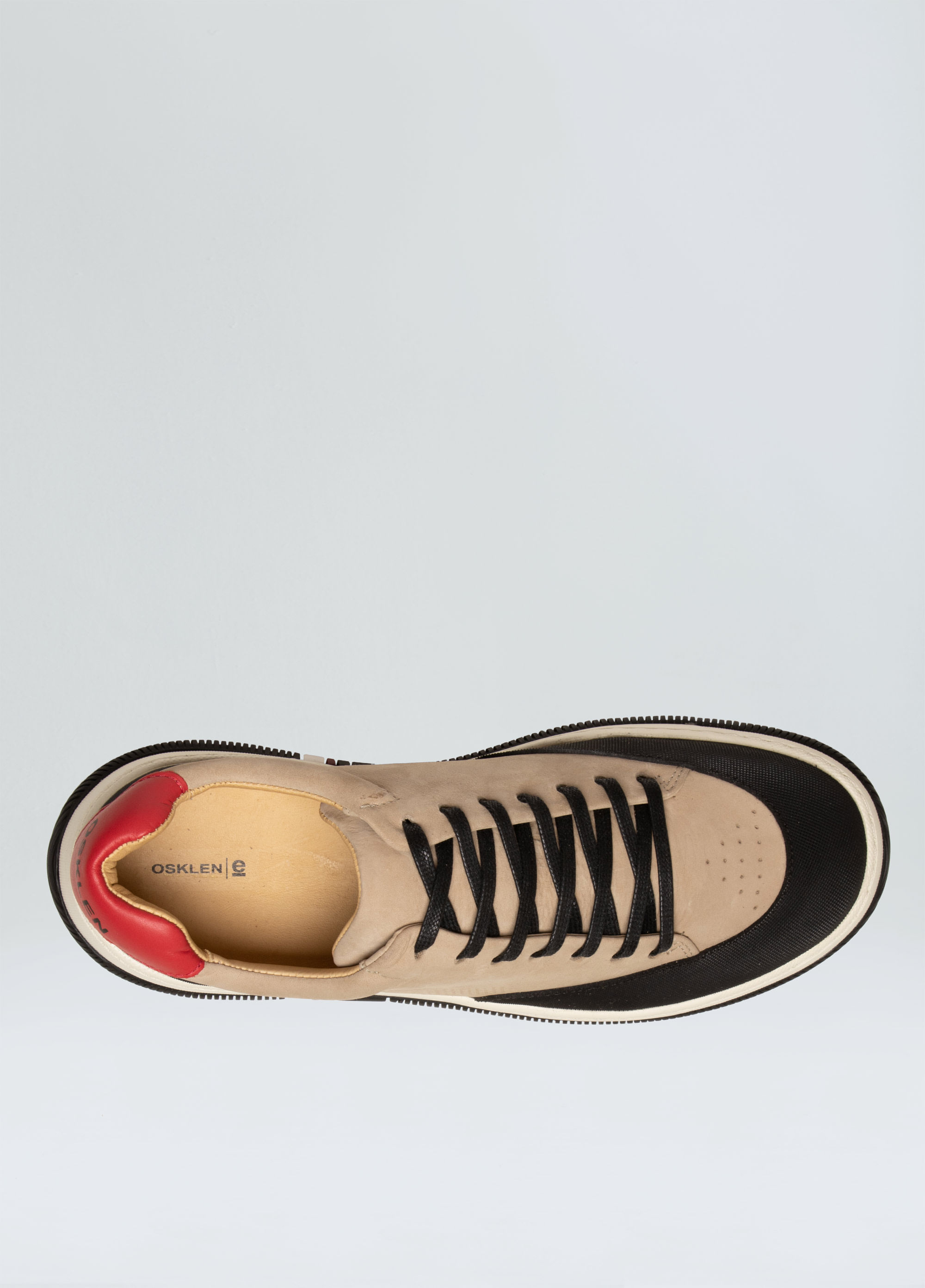 Men's nobuck lace up hybrid sneakers