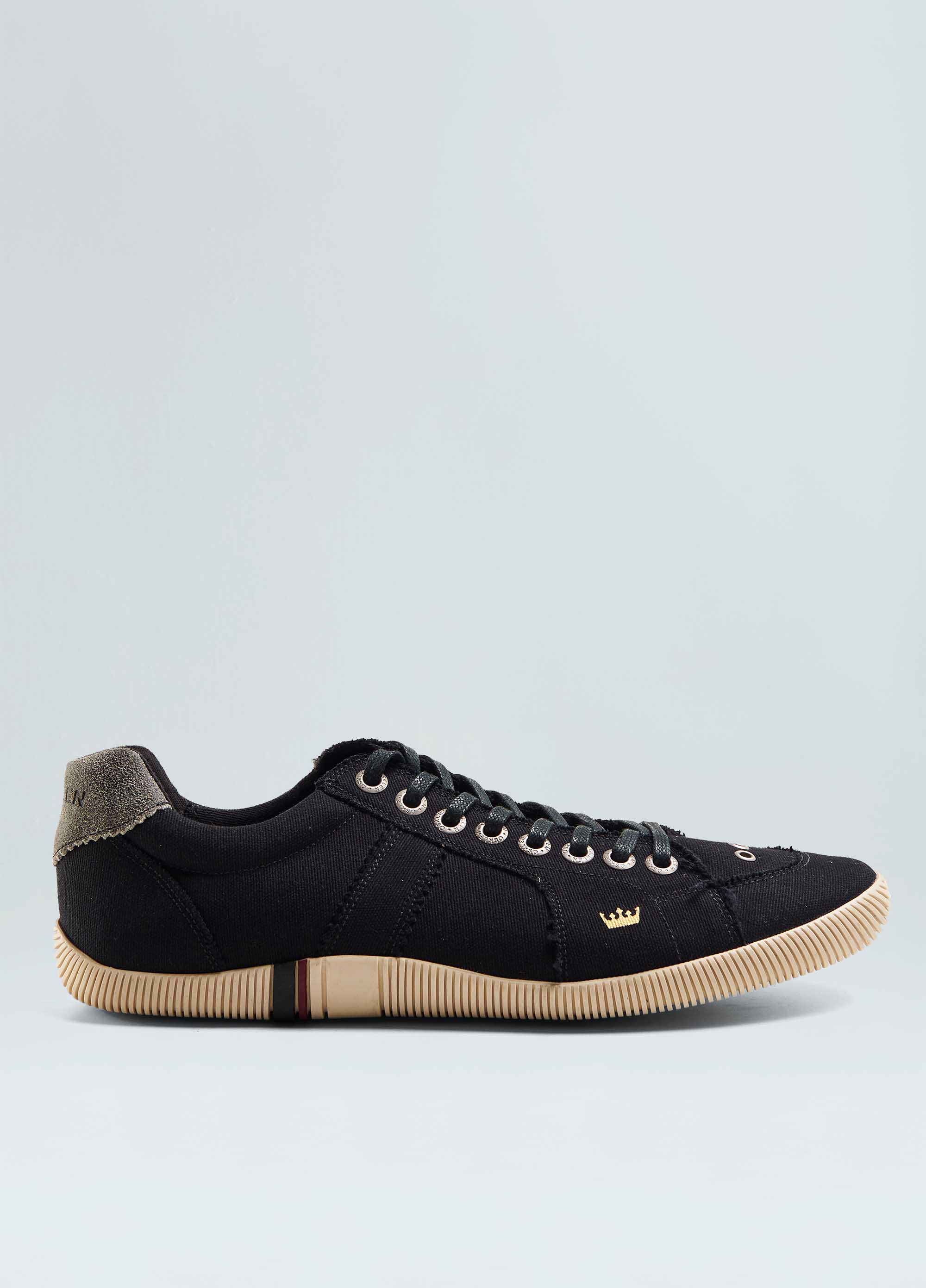 Osklen men monochrome canvas riva sneakers