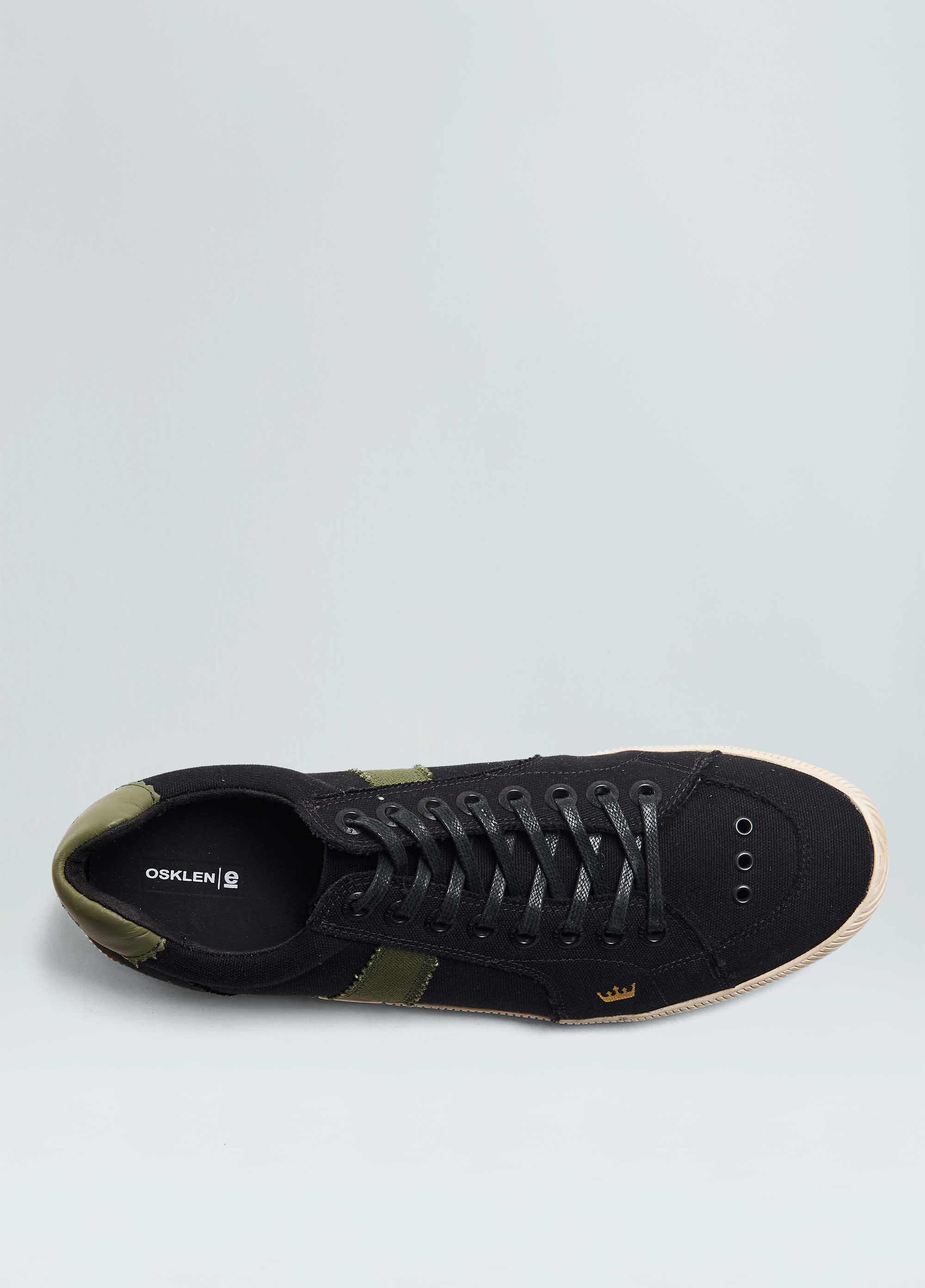 Osklen men color canvas riva sneakers