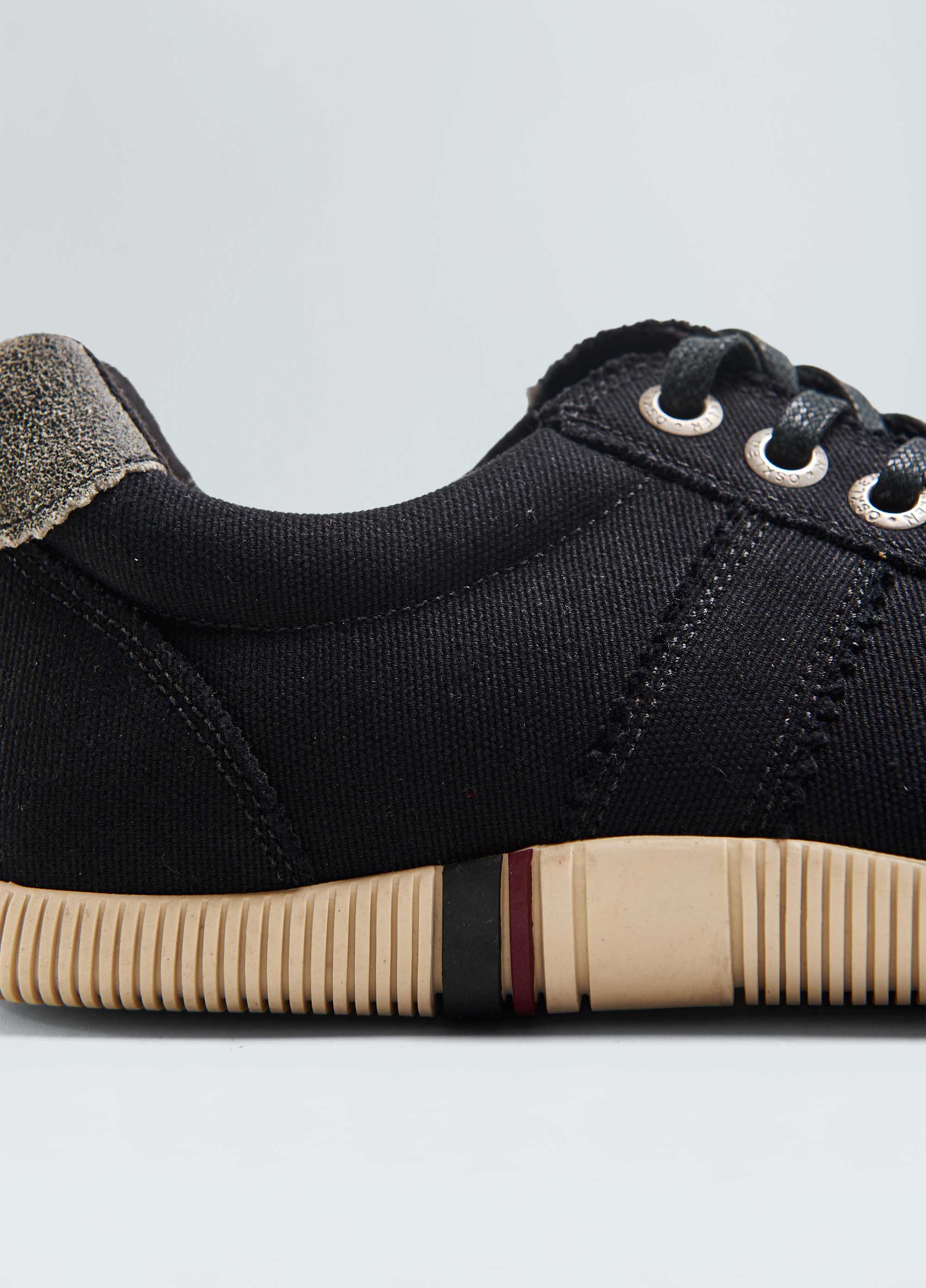 Osklen men monochrome canvas riva sneakers