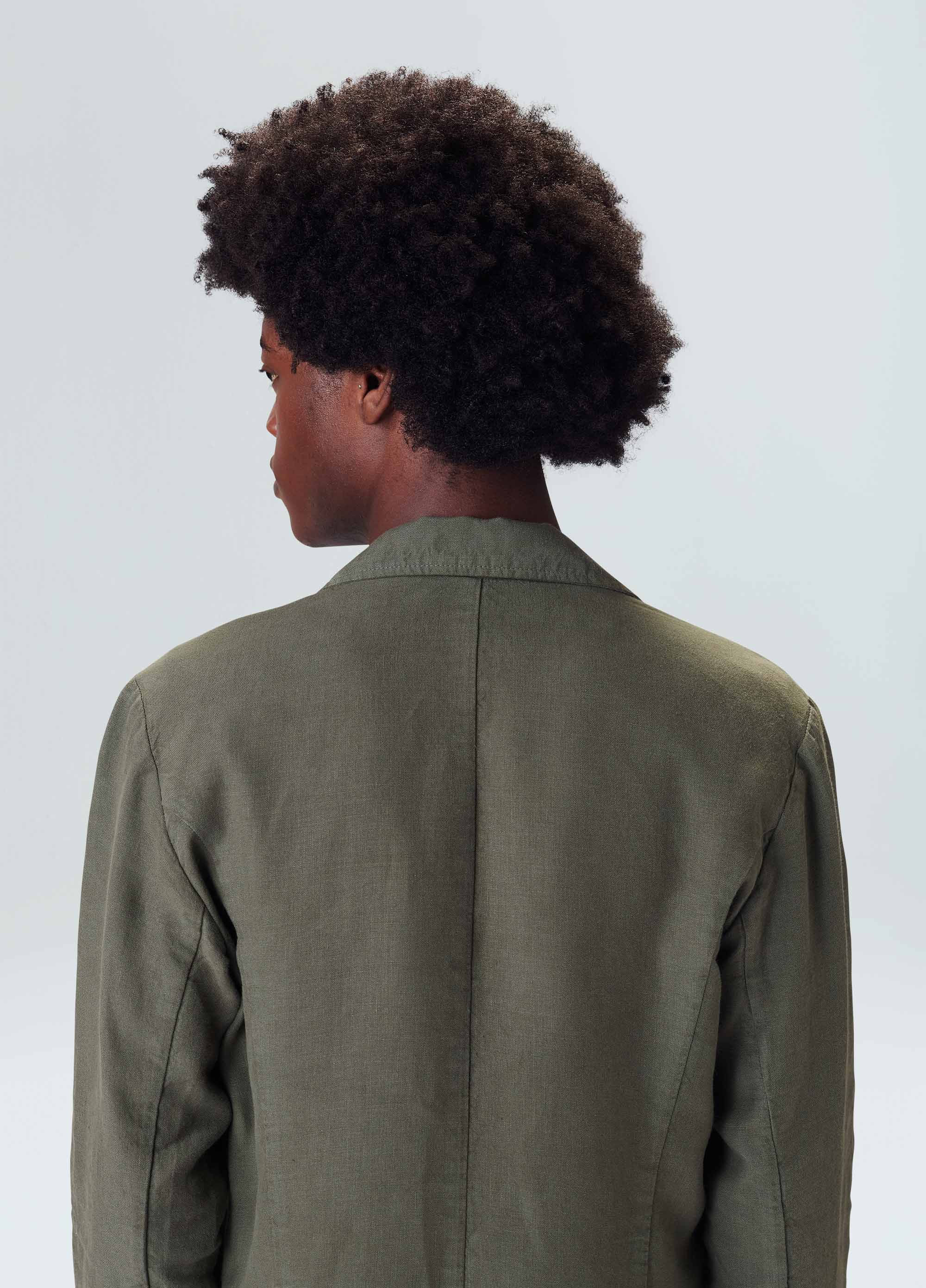 Classic linen blazer