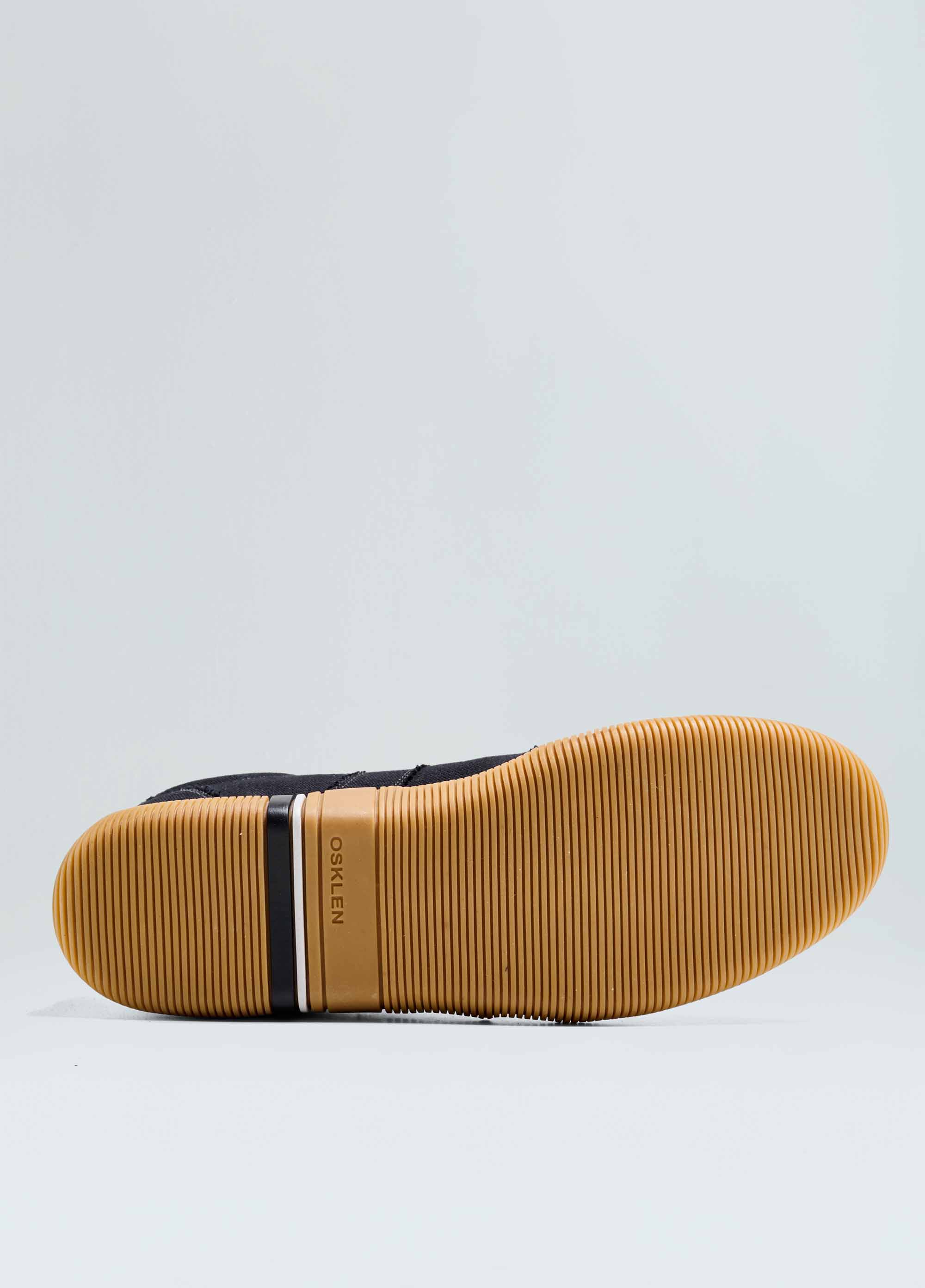 Osklen men monochrome canvas riva sneakers