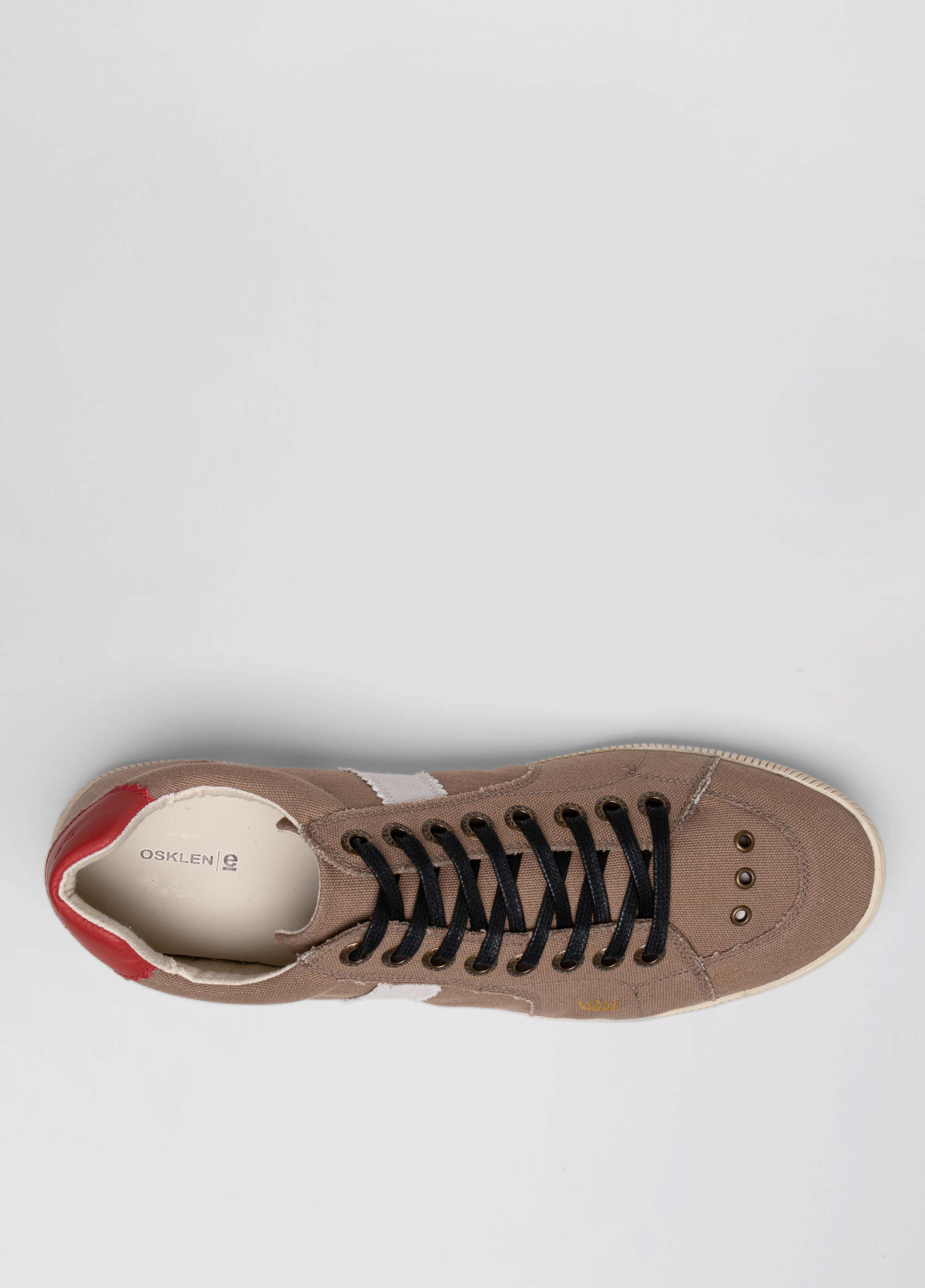 Osklen men color canvas riva sneakers