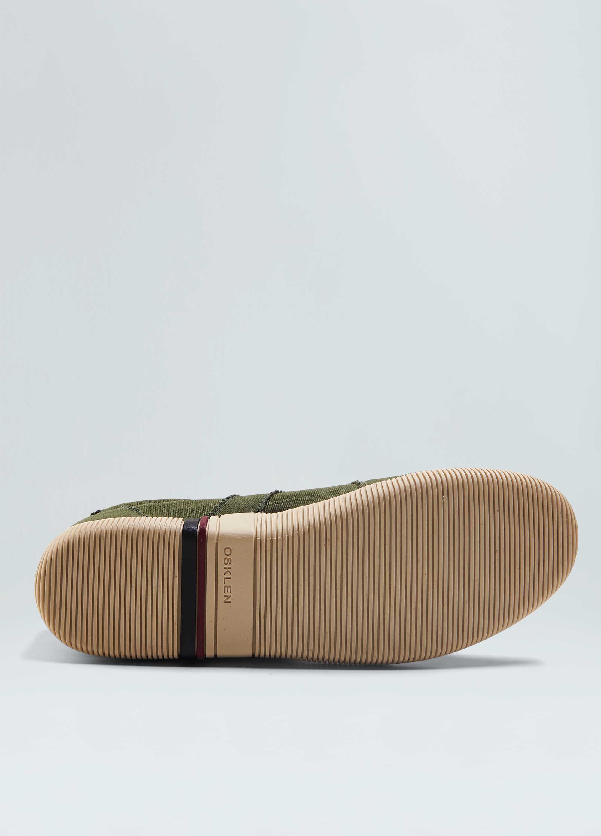 Osklen men monochrome canvas riva sneakers