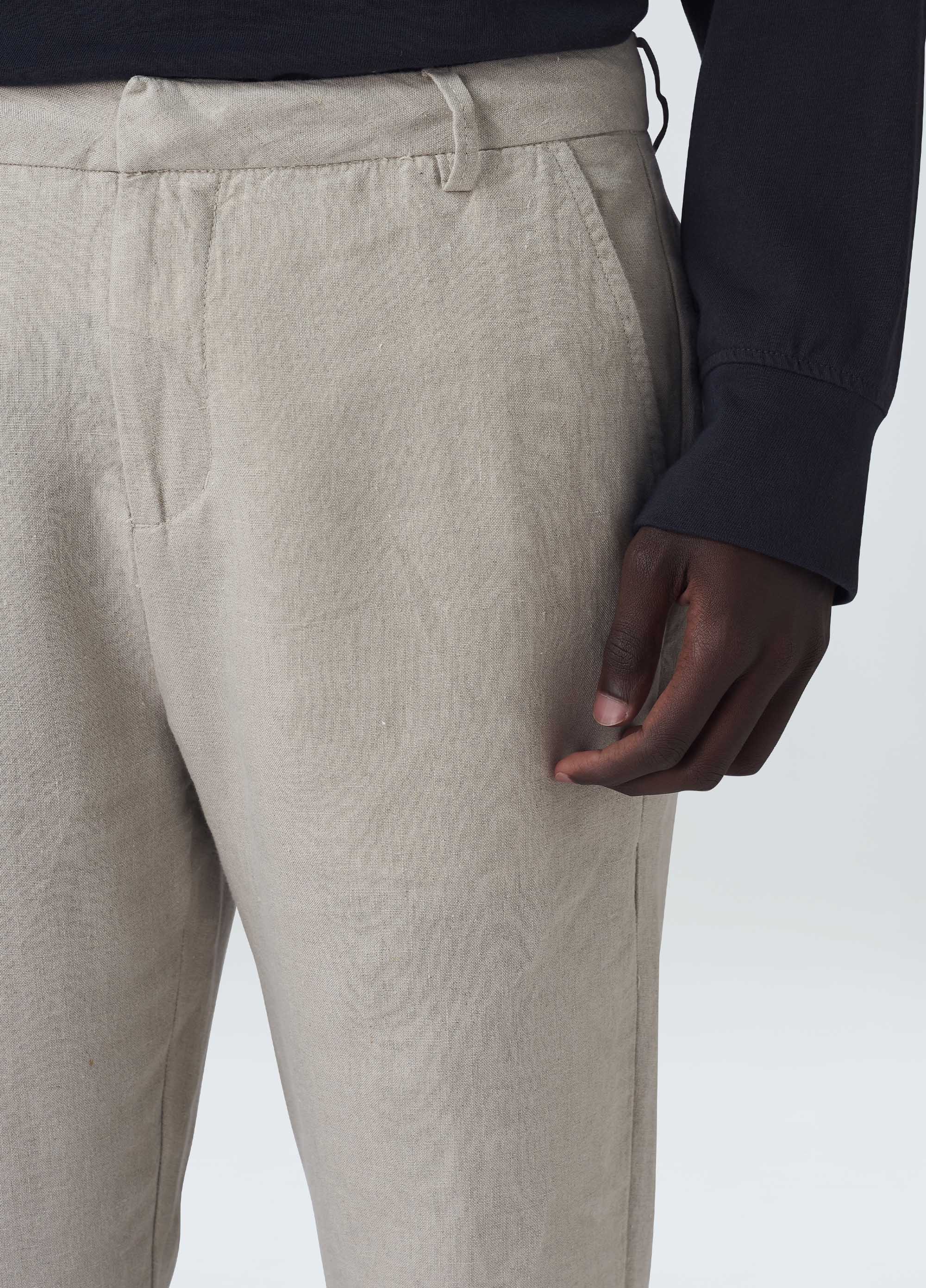 Classic tailored linenpants