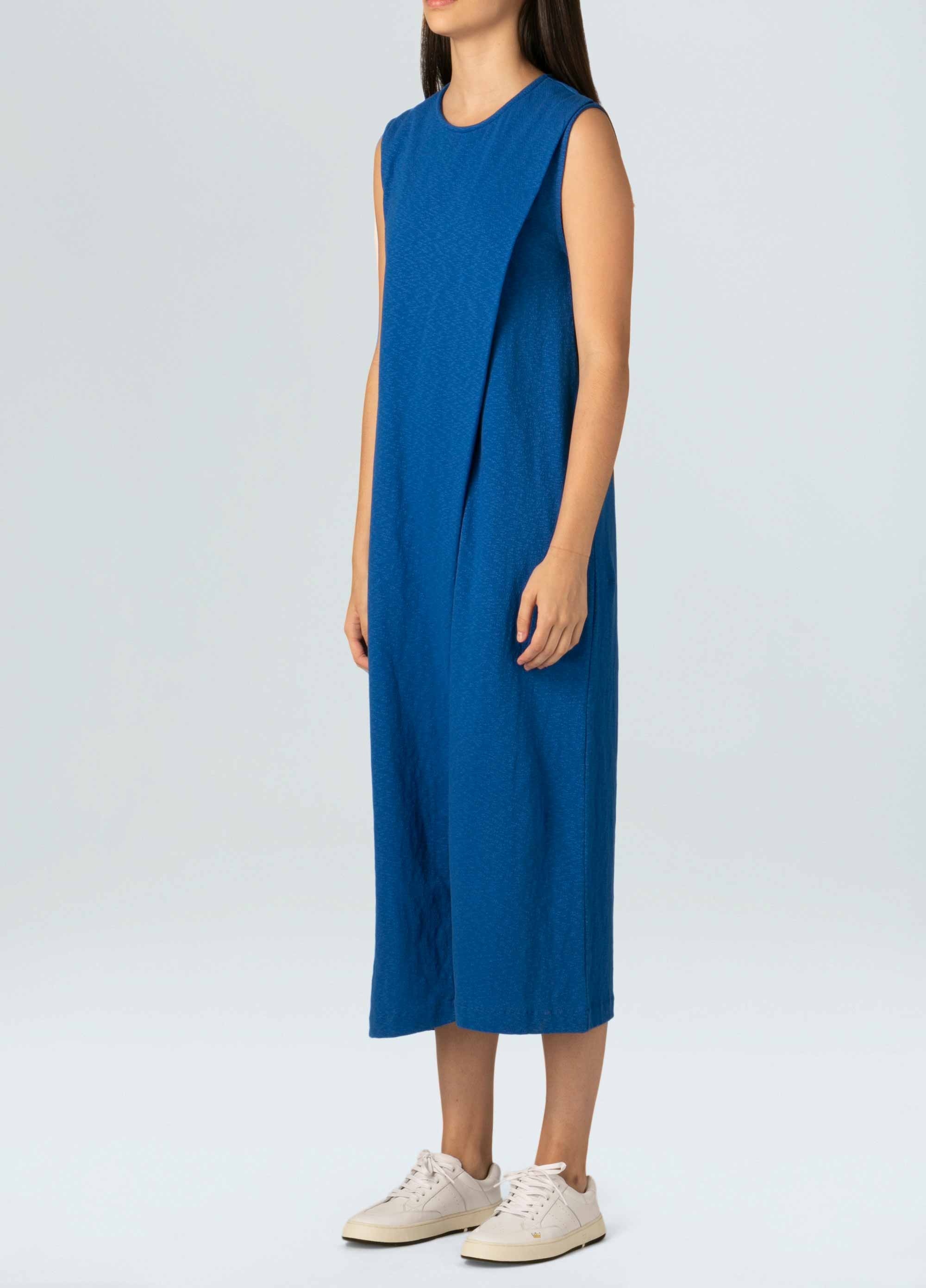 Womens rustic overlap loose jumpsuit