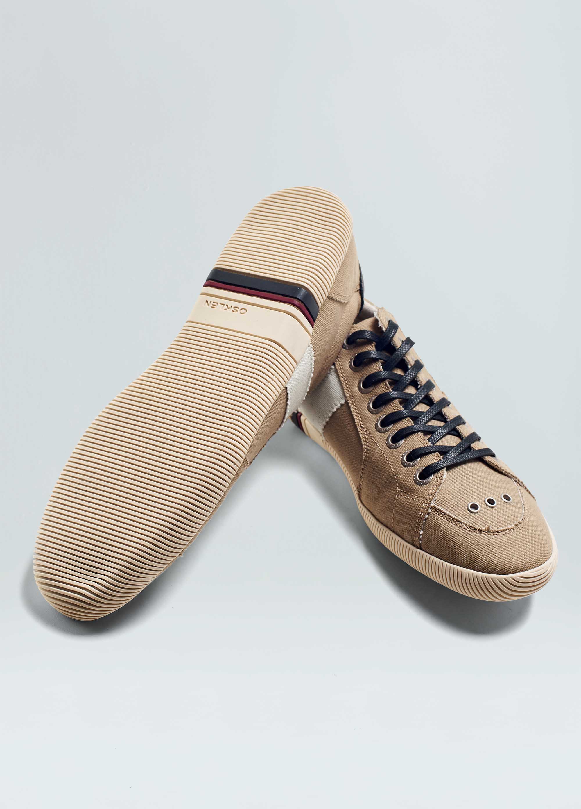 Osklen men color canvas riva sneakers