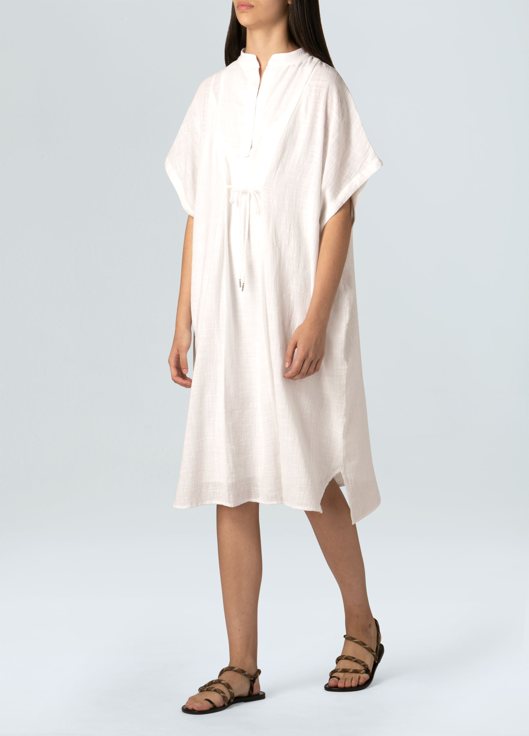 Womens rustic cotton kaftan