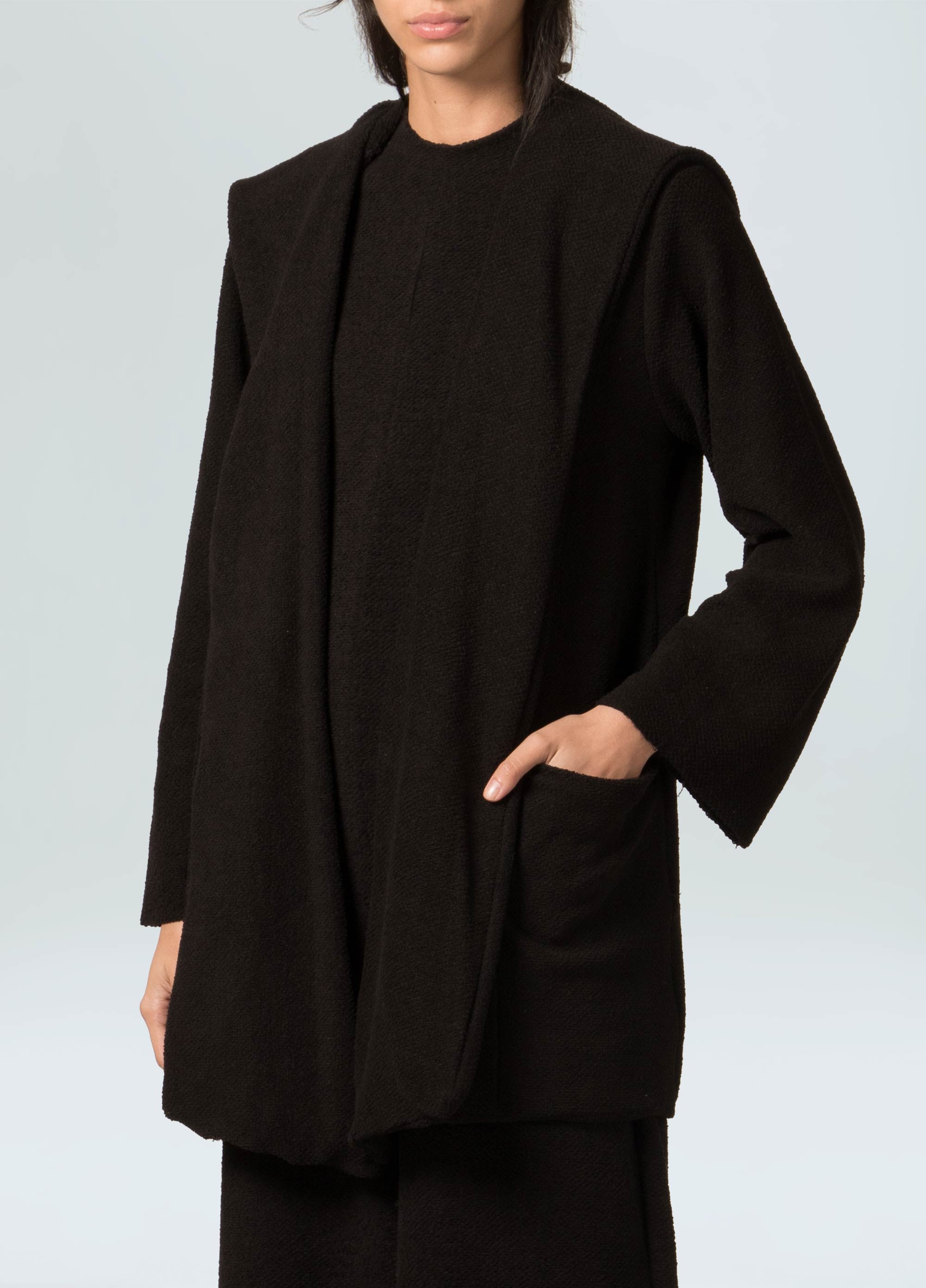 Womens eco comfy scarf coar