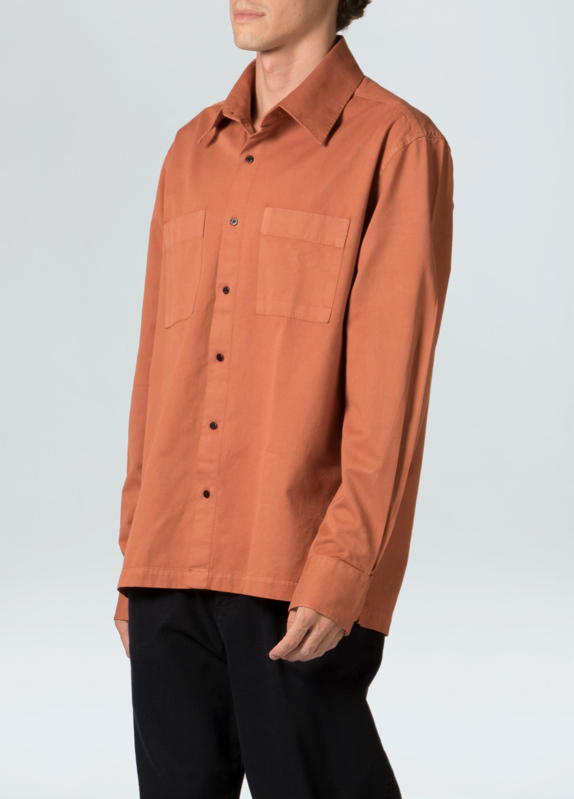 Mens utility color shirt (ls)
