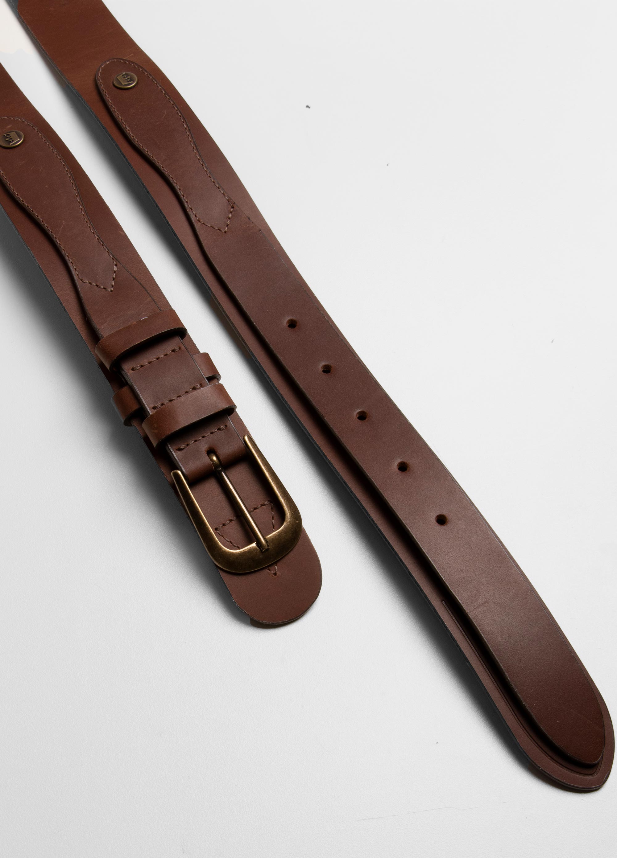 Osklen ascari leather belt