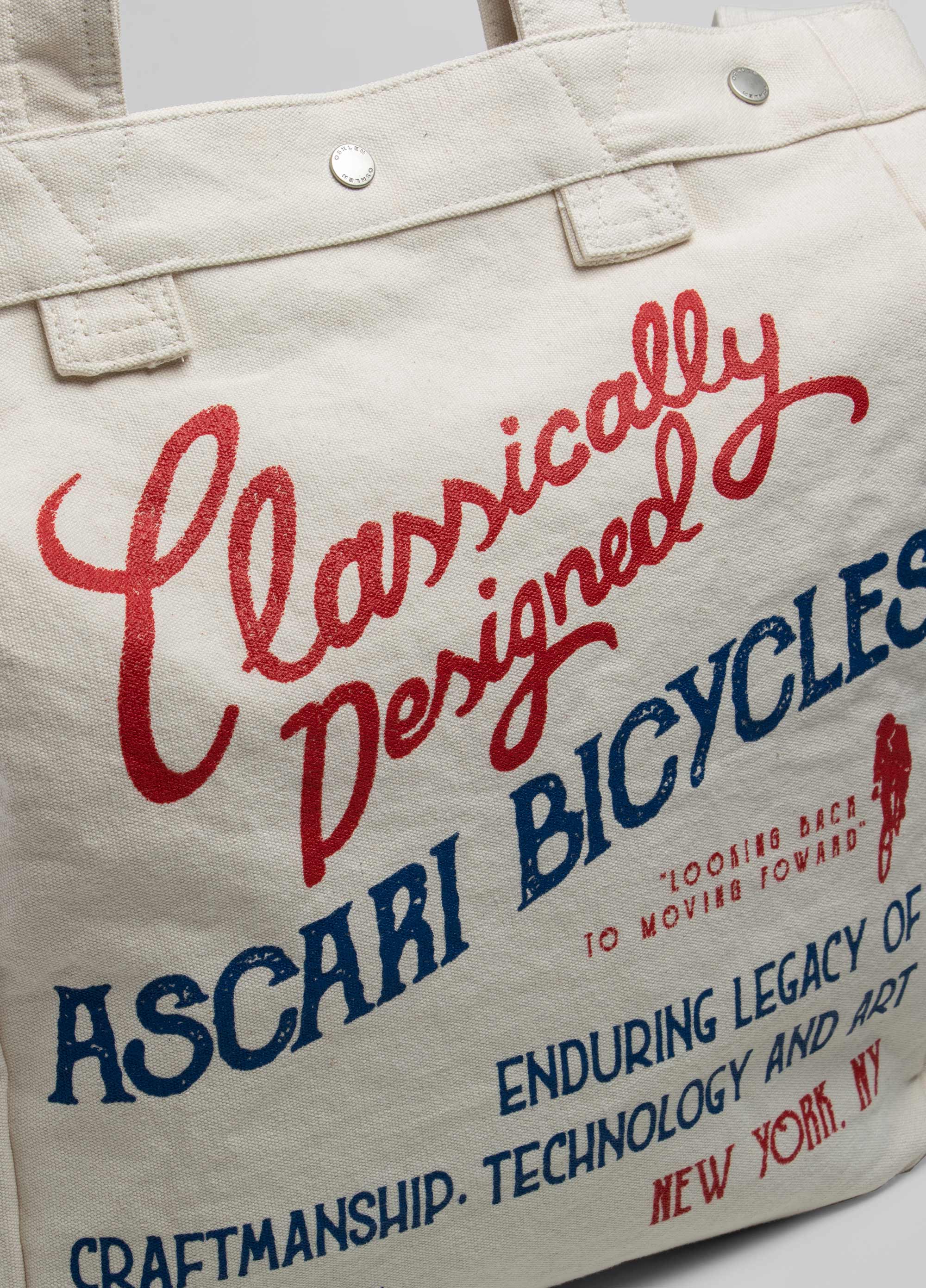 Osklen ascari tote bag