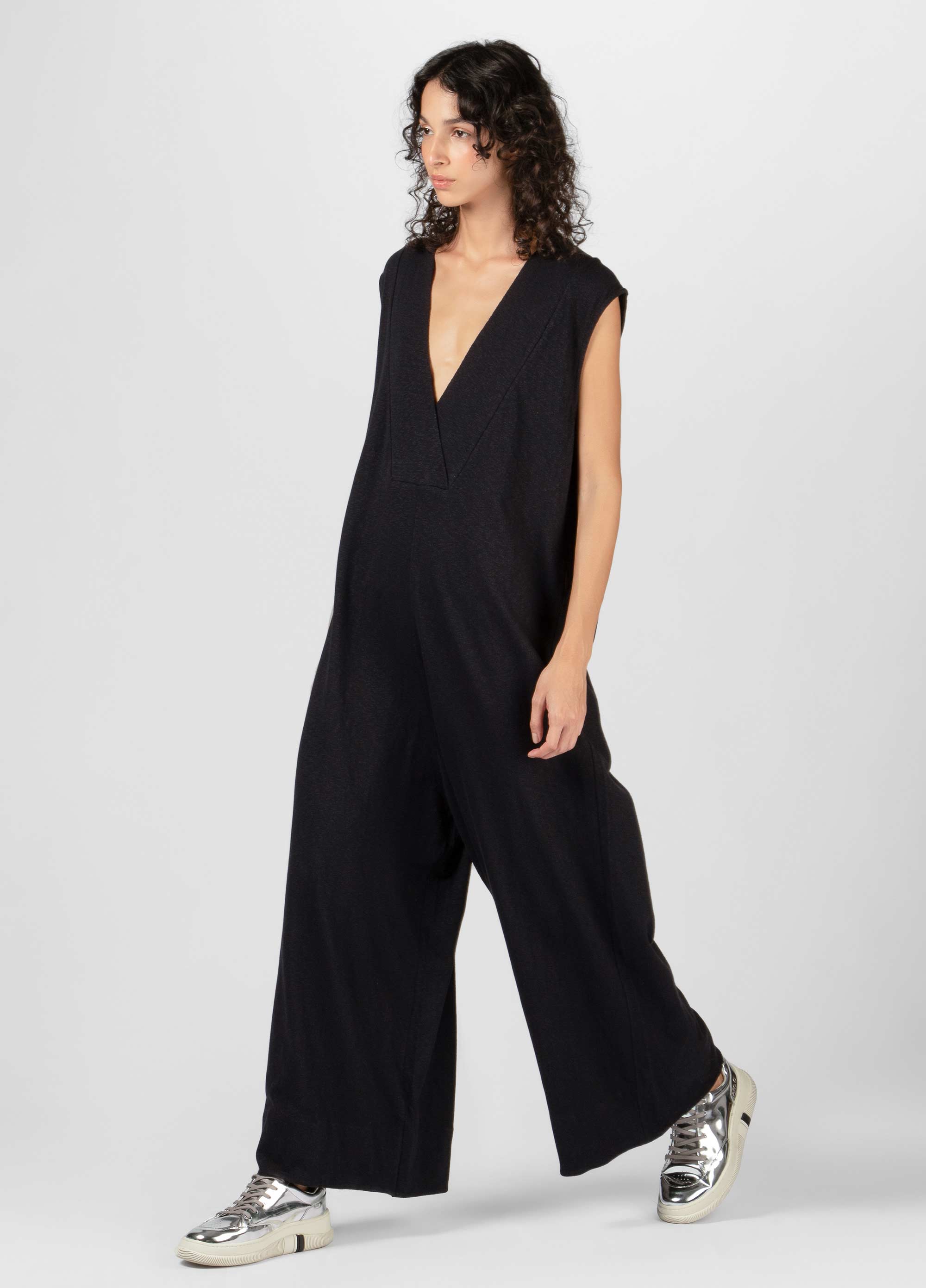 Womens rusty V eco jumpsuit
