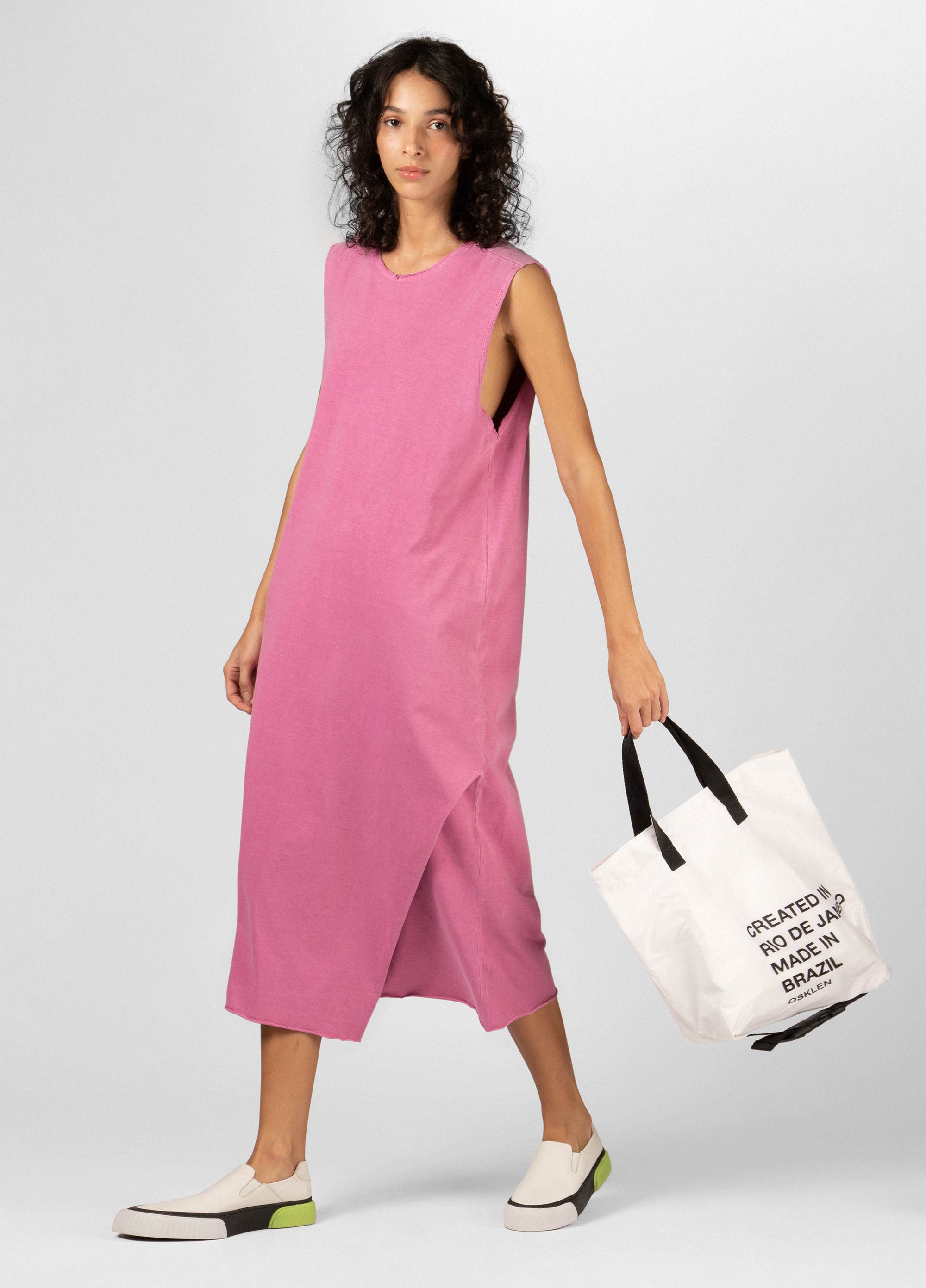 Womens detail sleeveless dress
