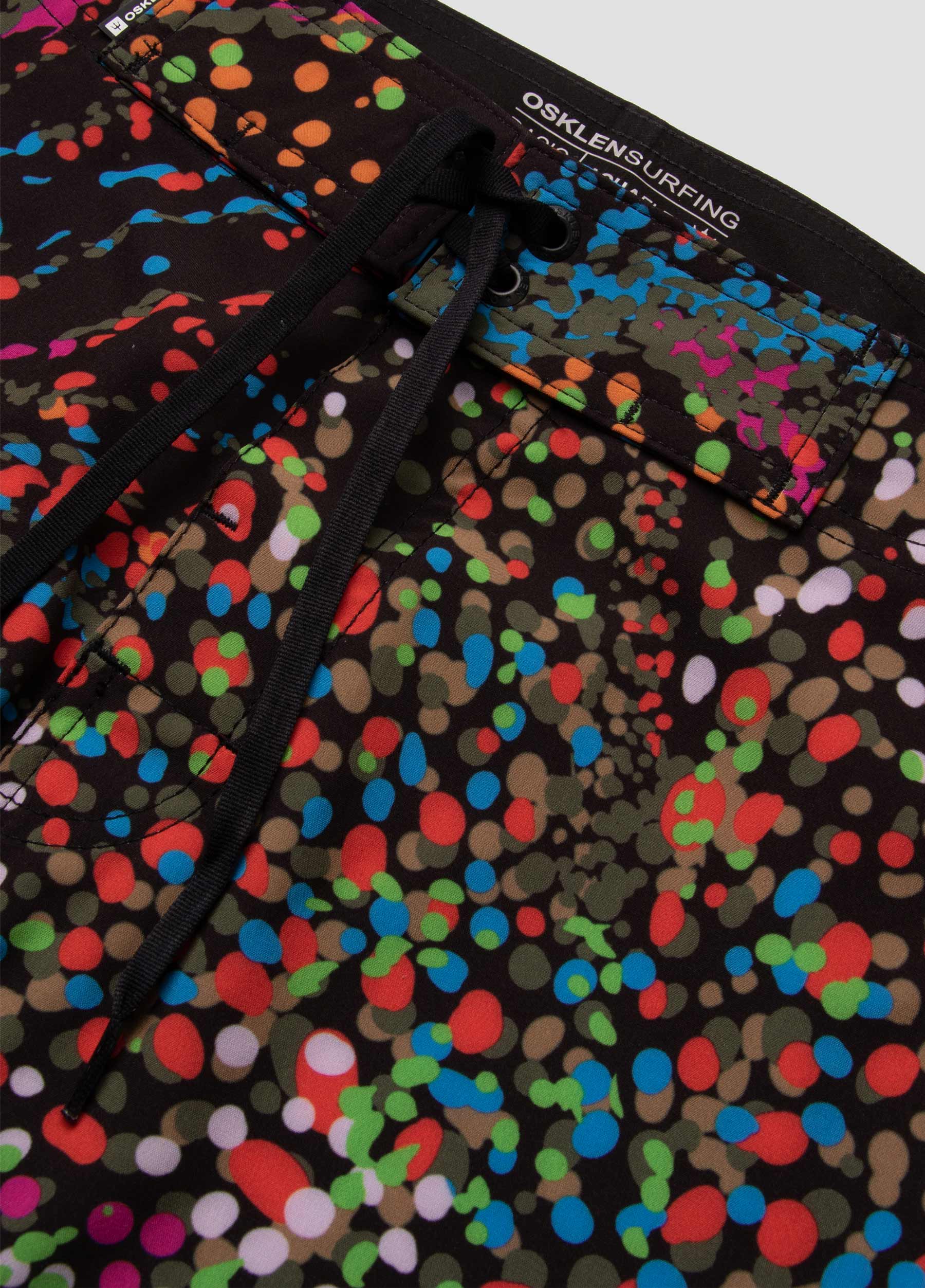 Mens floral notes board shorts