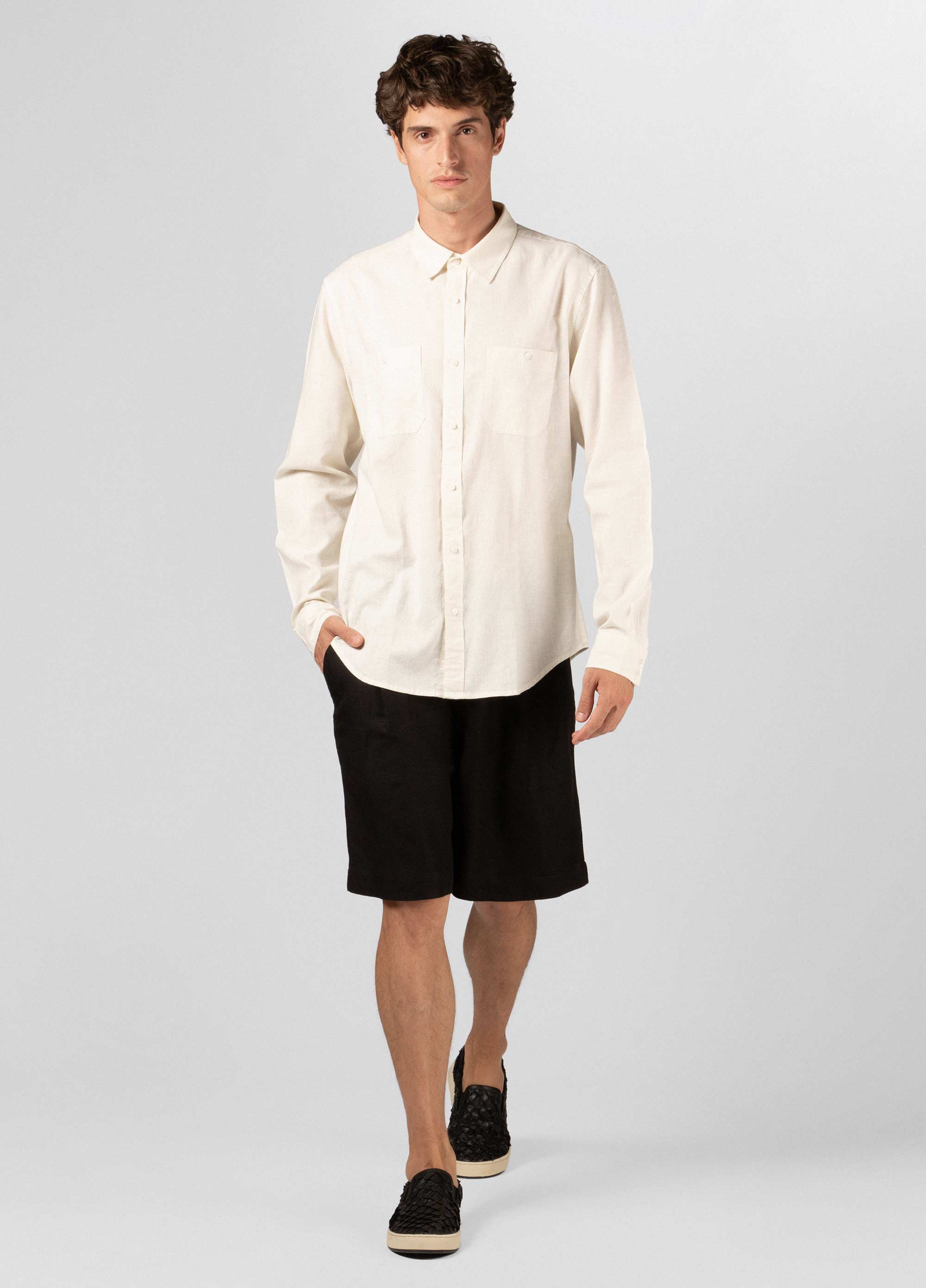 Organic utility shirt (ls)