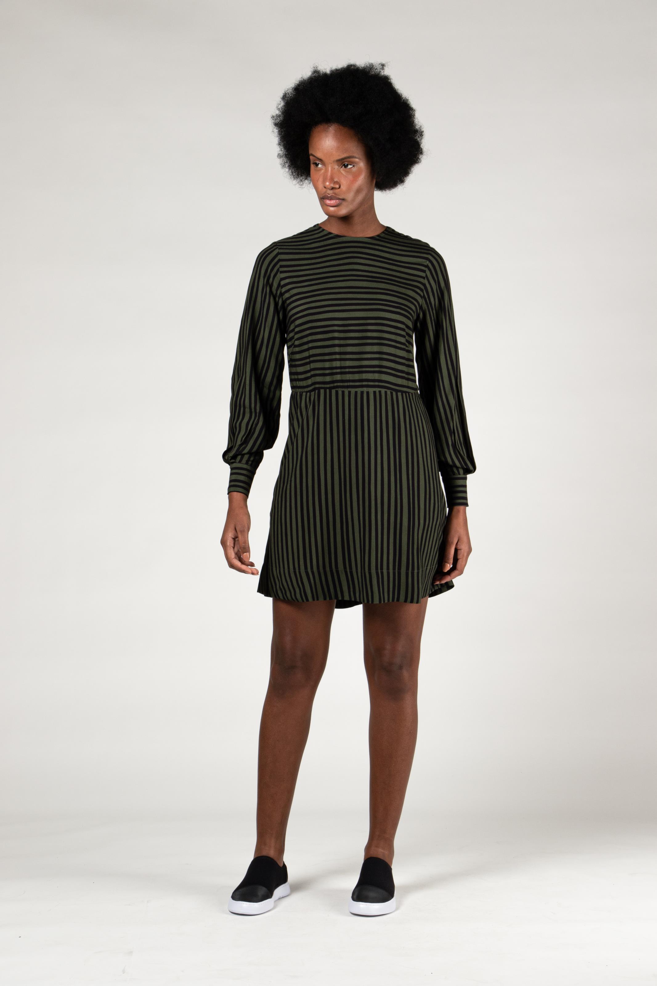 Womens pin stripe amazon dress